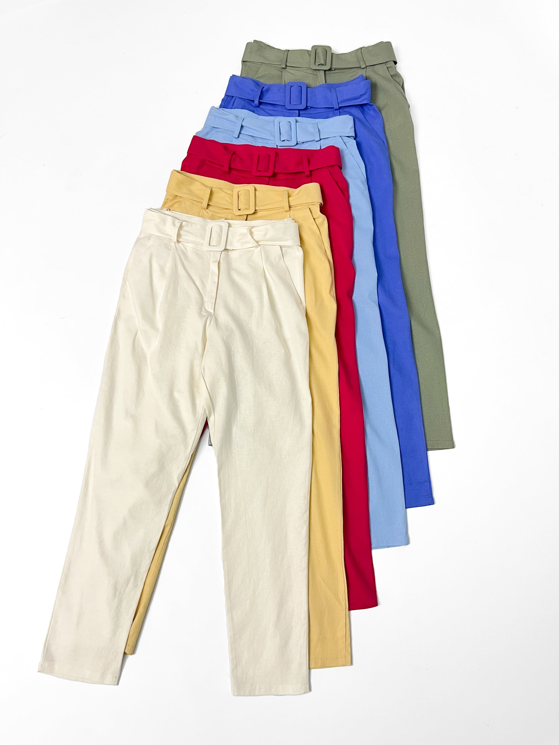 8114 Pantalón Afrodita Lino