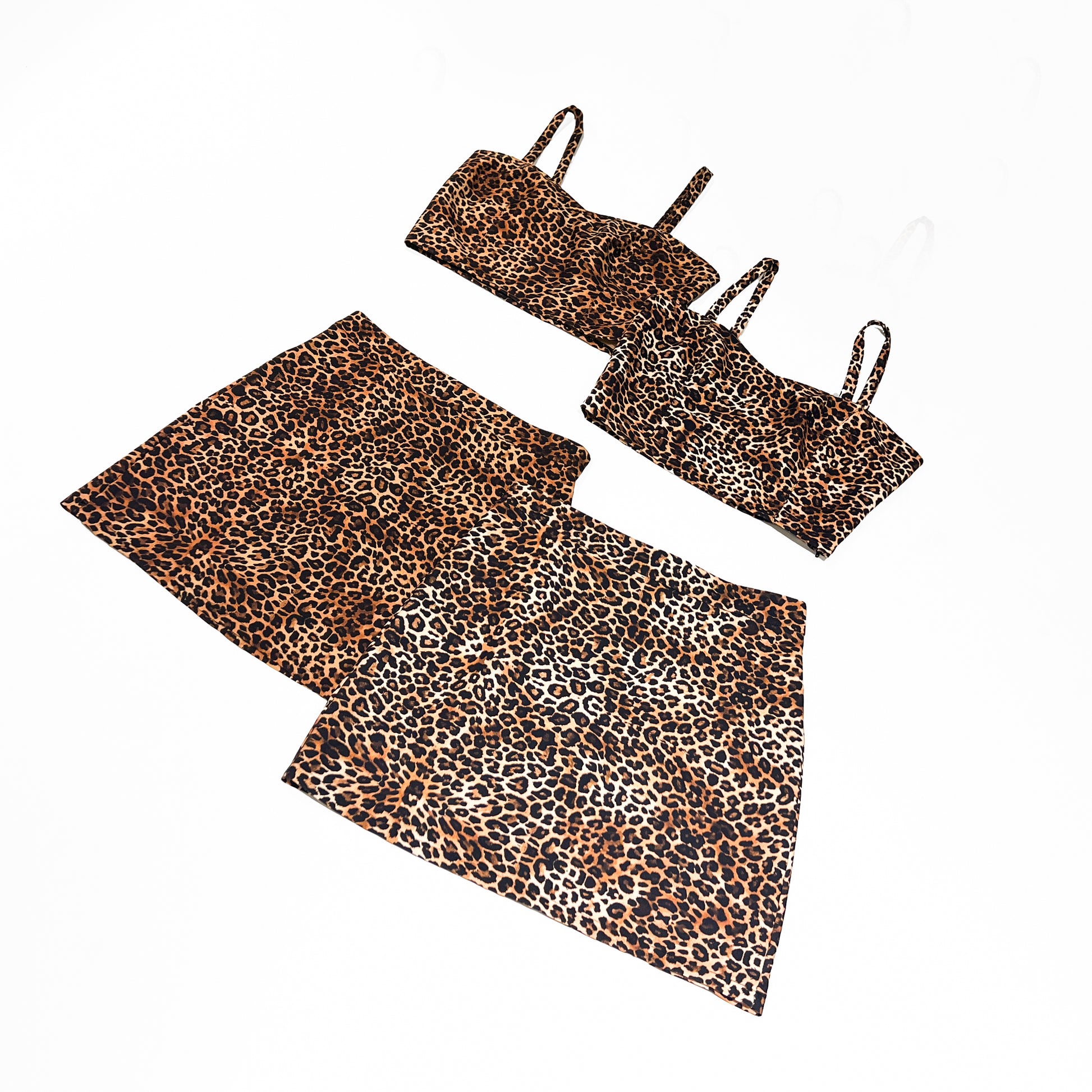 8575 Pollera Amazona Leopardo