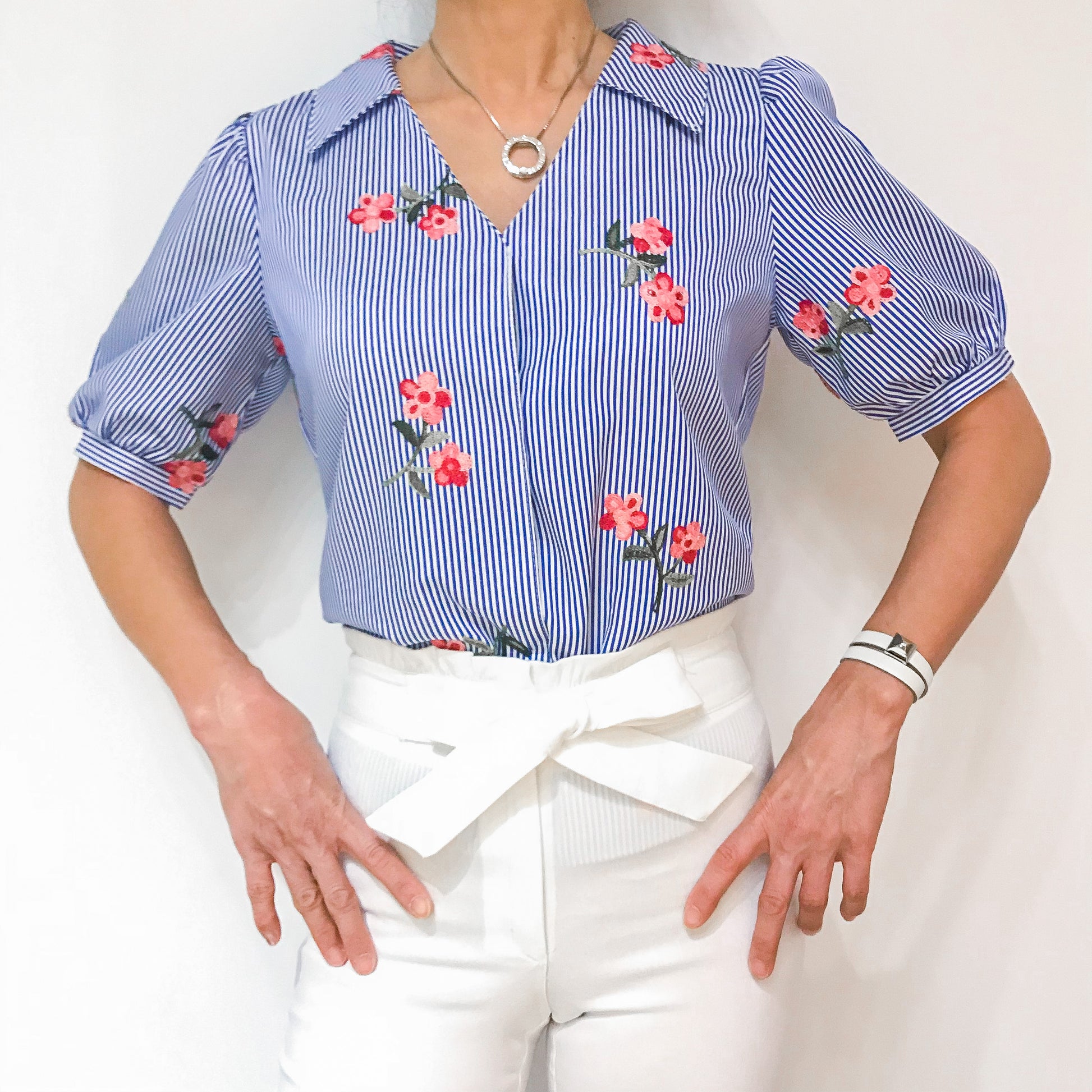 6744 Camisa Vanina Bordada