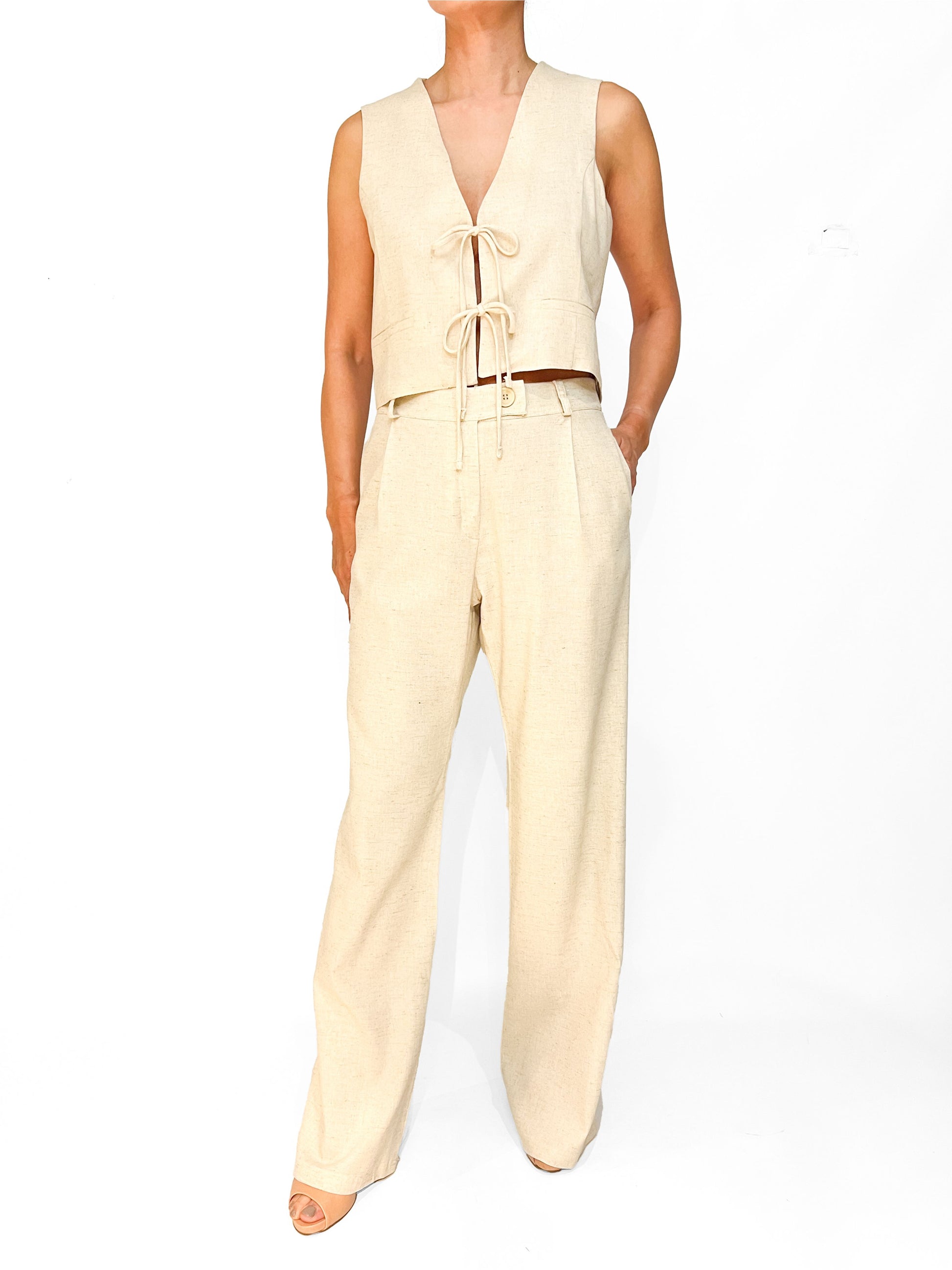 8561 Pantalón Fatima Lino