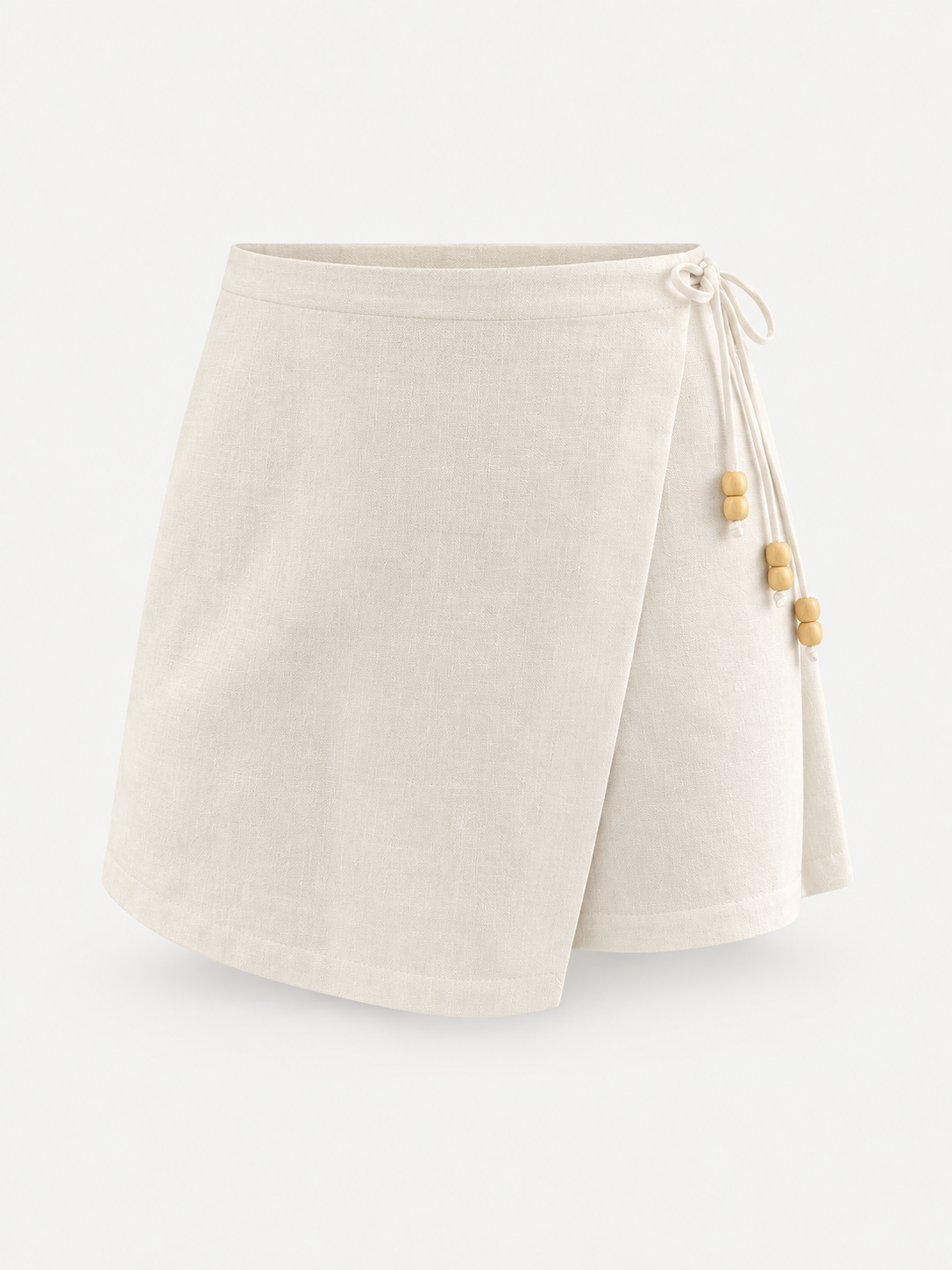 8893 Short Pollera Mango Lino