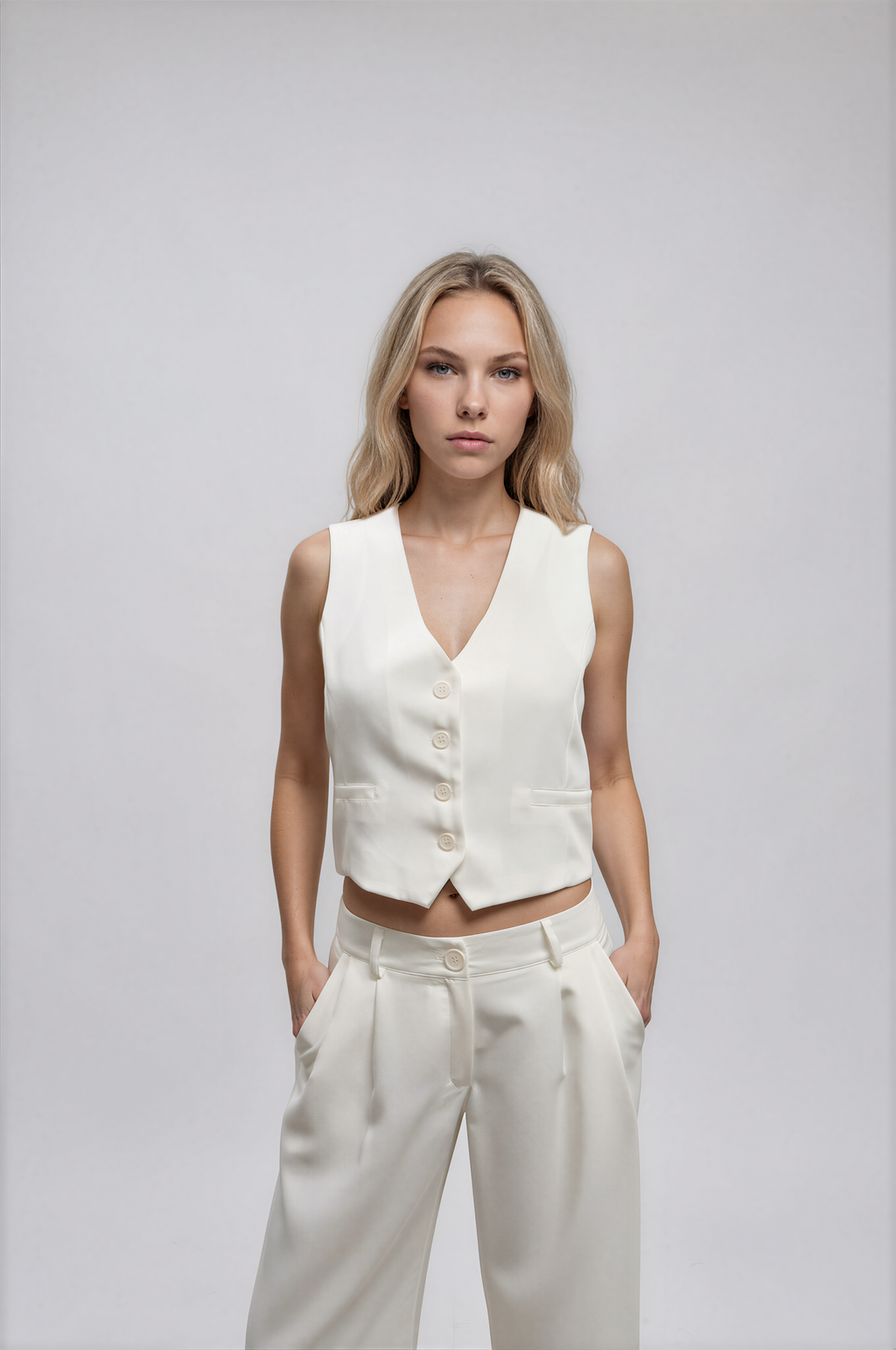 9236 Pantalón Diosa Tiro Bajo