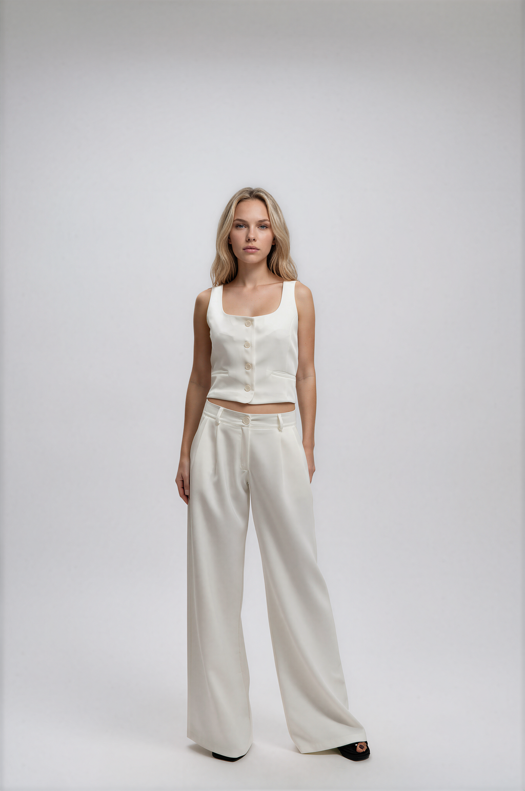 9236 Pantalón Diosa Tiro Bajo