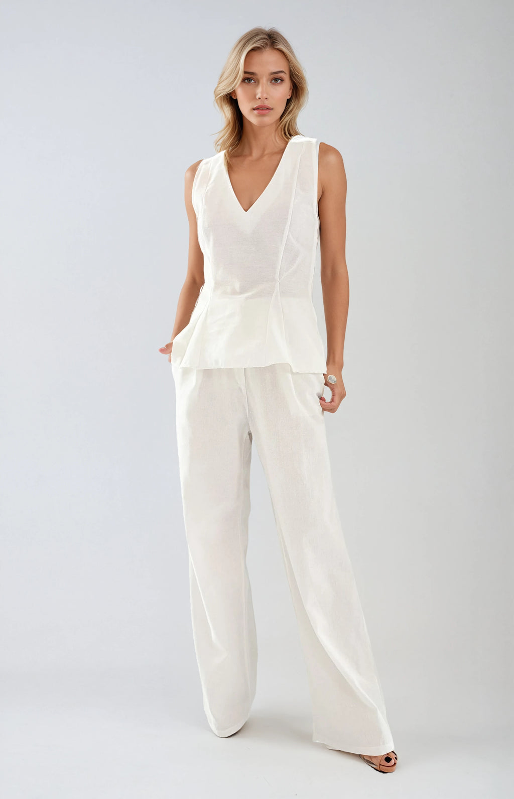 8896 Blusa de Lino Amalio