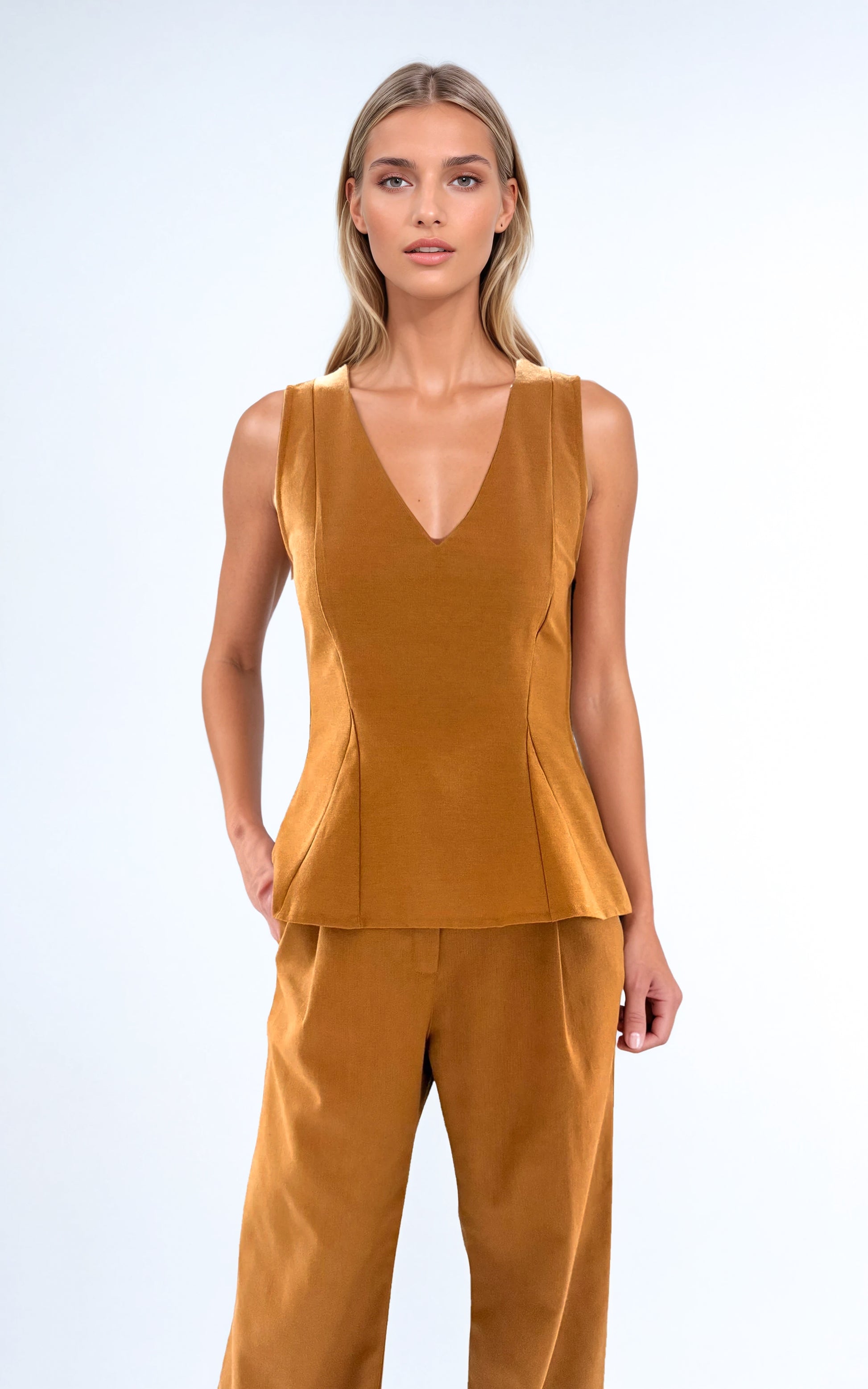 8896 Blusa de Lino Amalio
