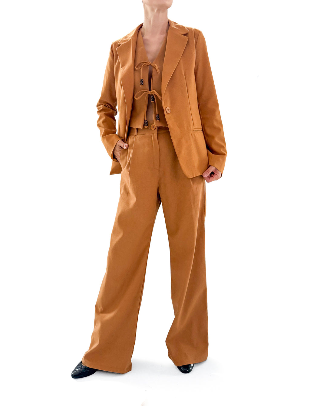 8119 Pantalón Eva Lino