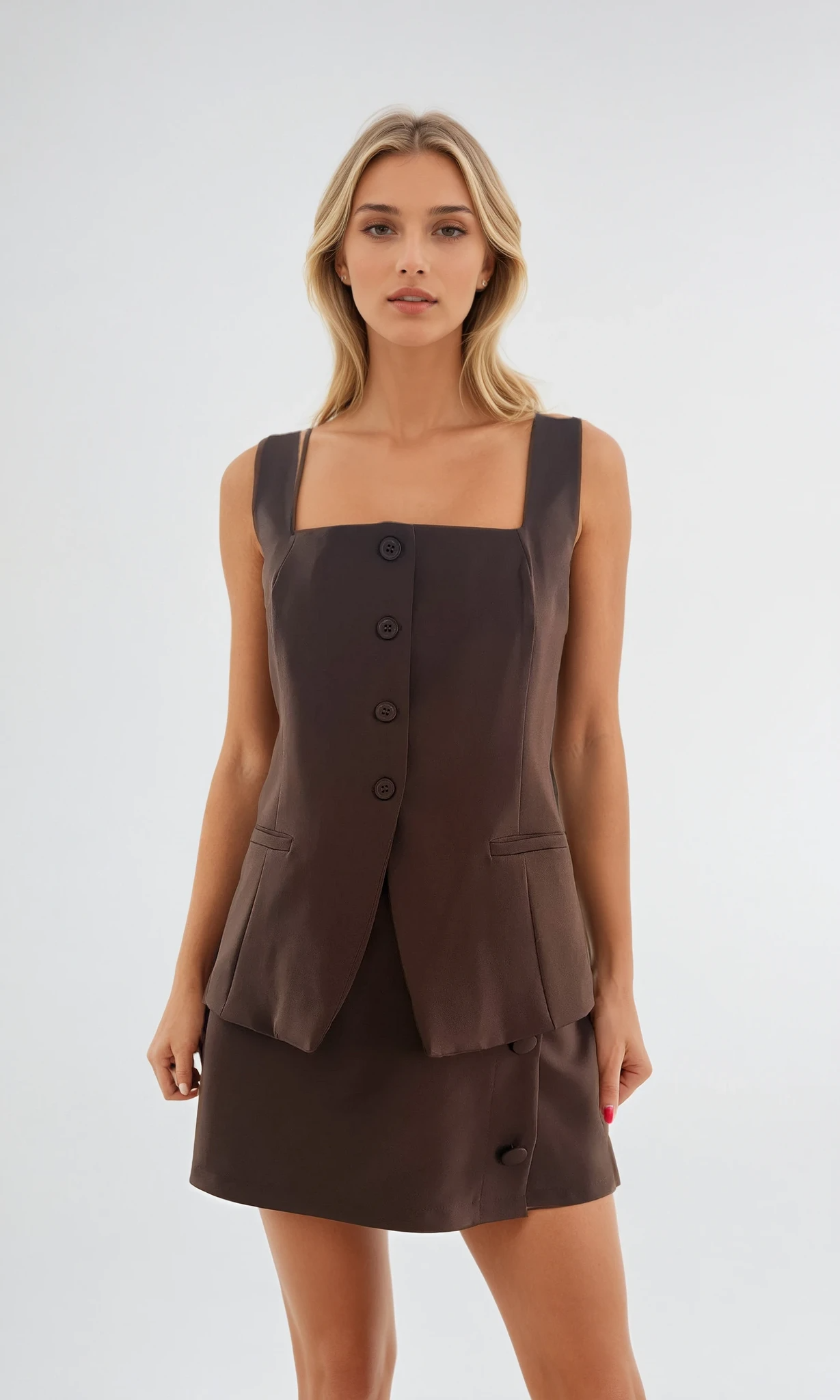 8131 Short Pollera Mela