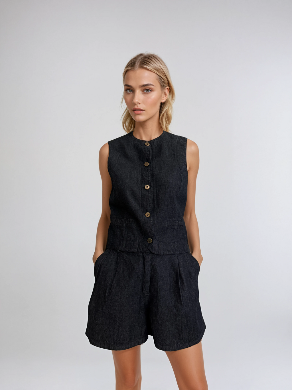 8768 Chaleco Jean Delma