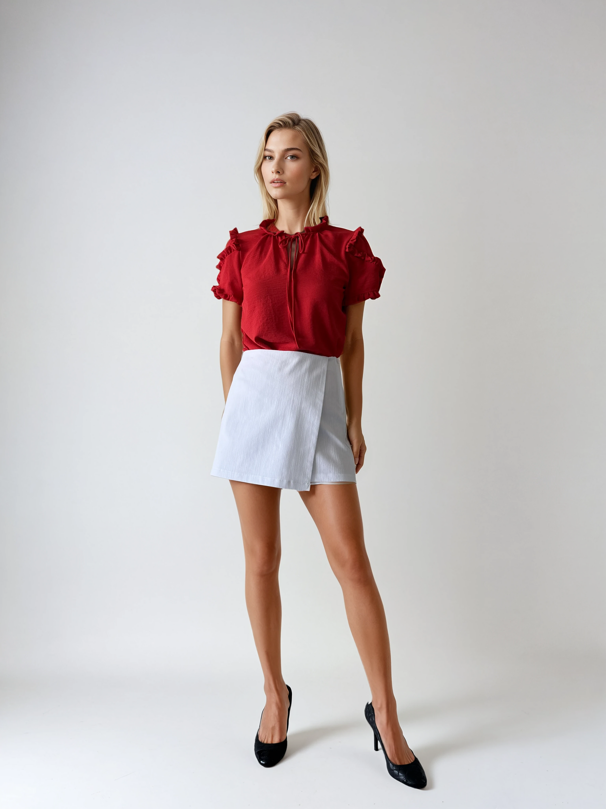 8895 Short Pollera Yair Jean