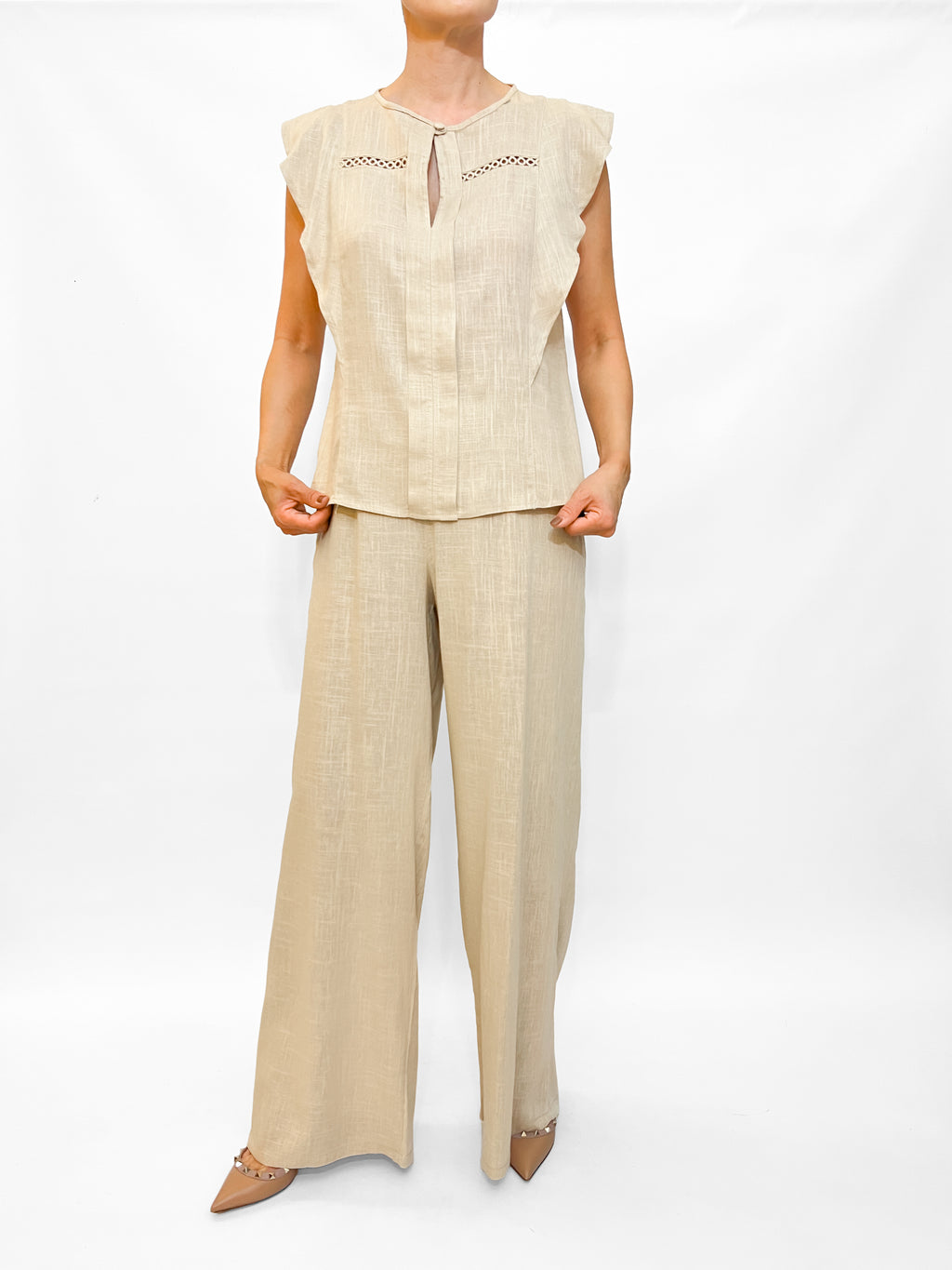 8594 Blusa Nair Lino
