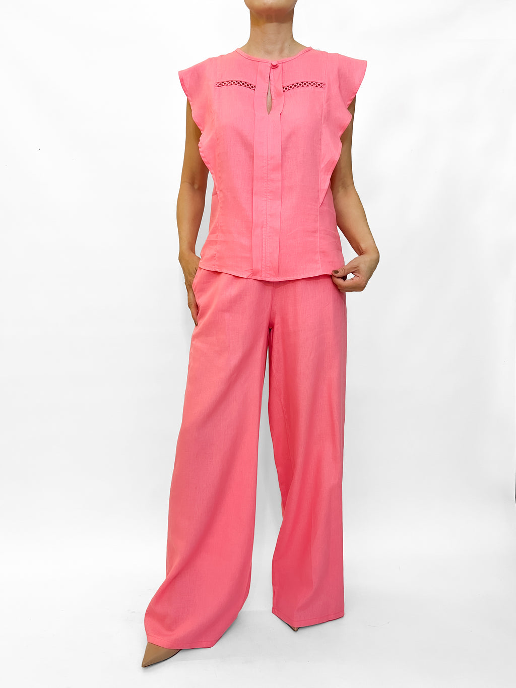 8594 Blusa Nair Lino