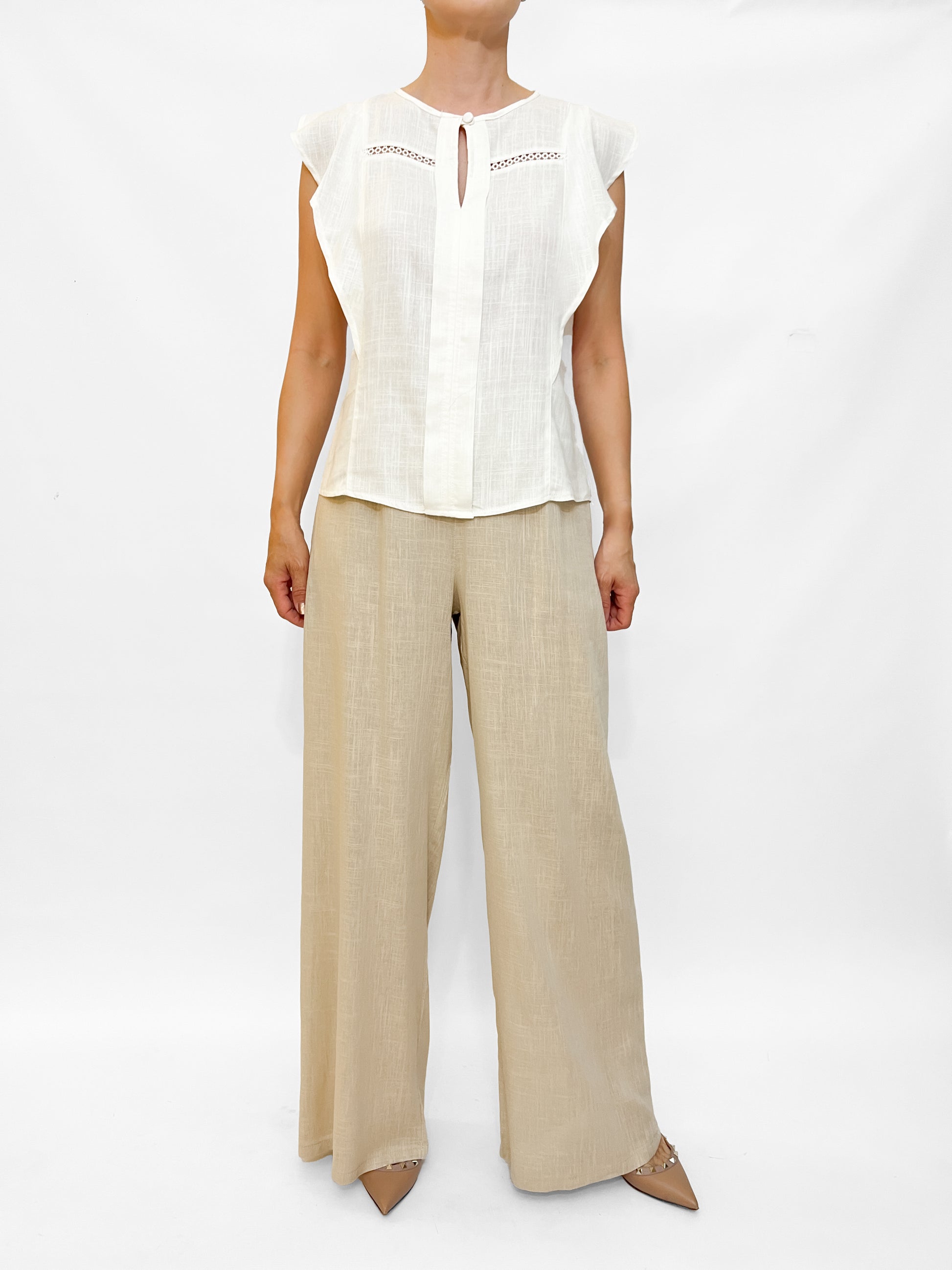 8596 Pantalón Antilla Lino