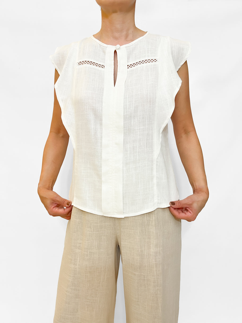 8594 Blusa Nair Lino