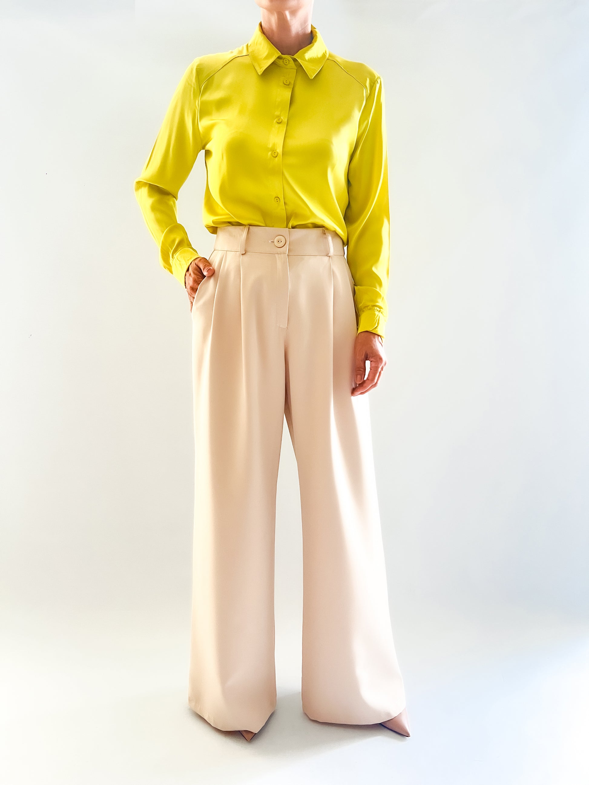 7947 Camisa Satin Seda Ronny Sale