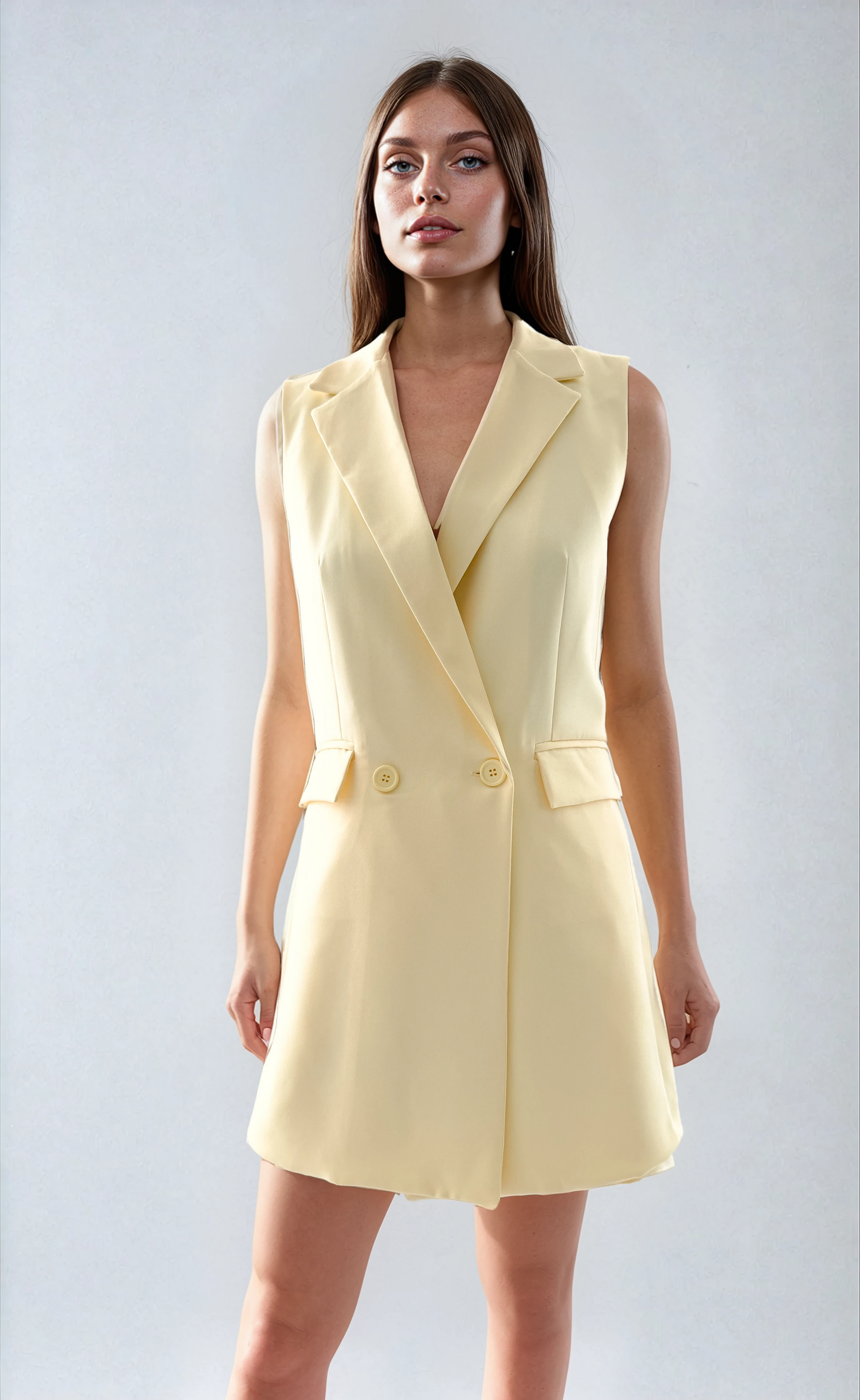 7092 Chaleco Vestido Lindy