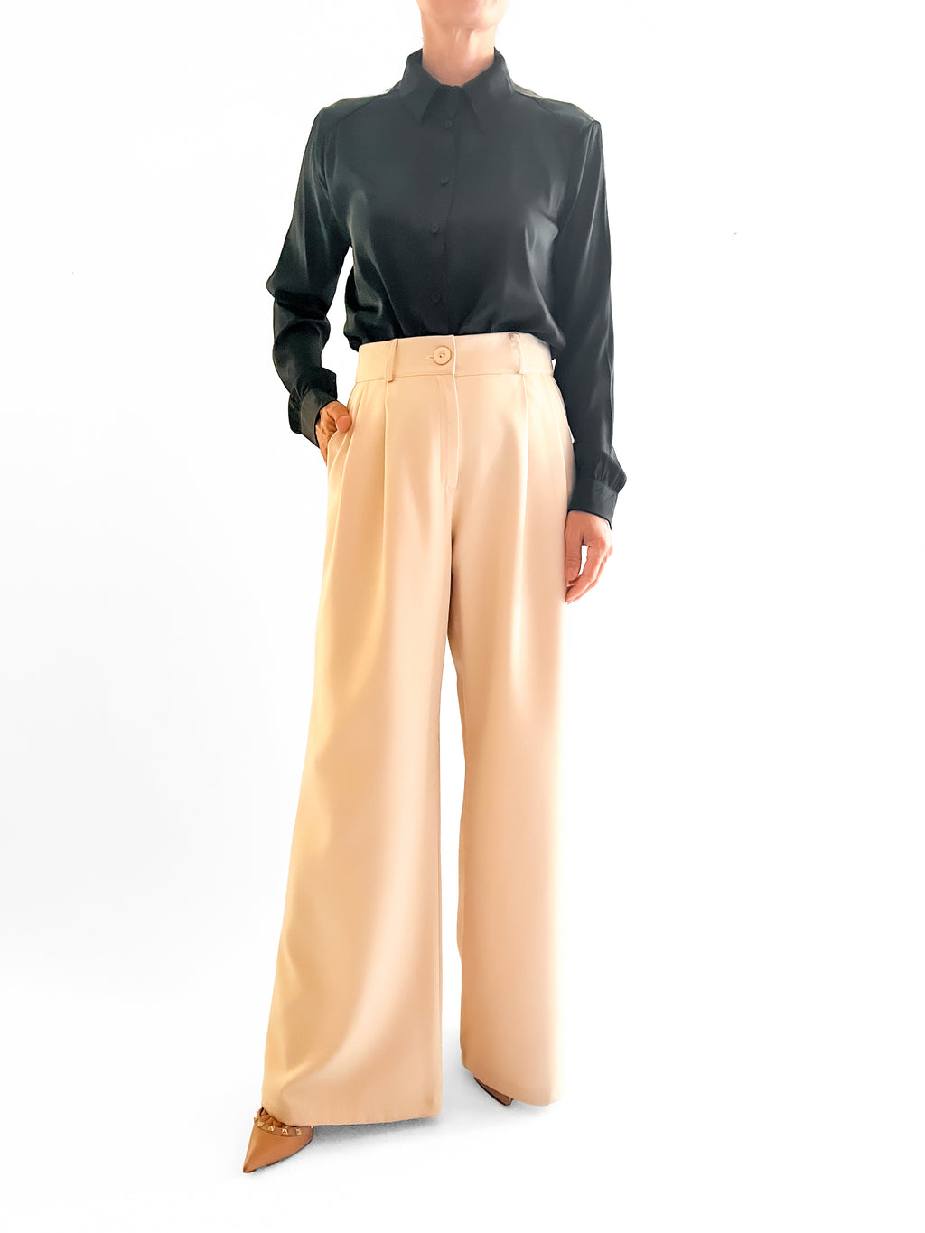 7947 Camisa Satin Seda Ronny Sale