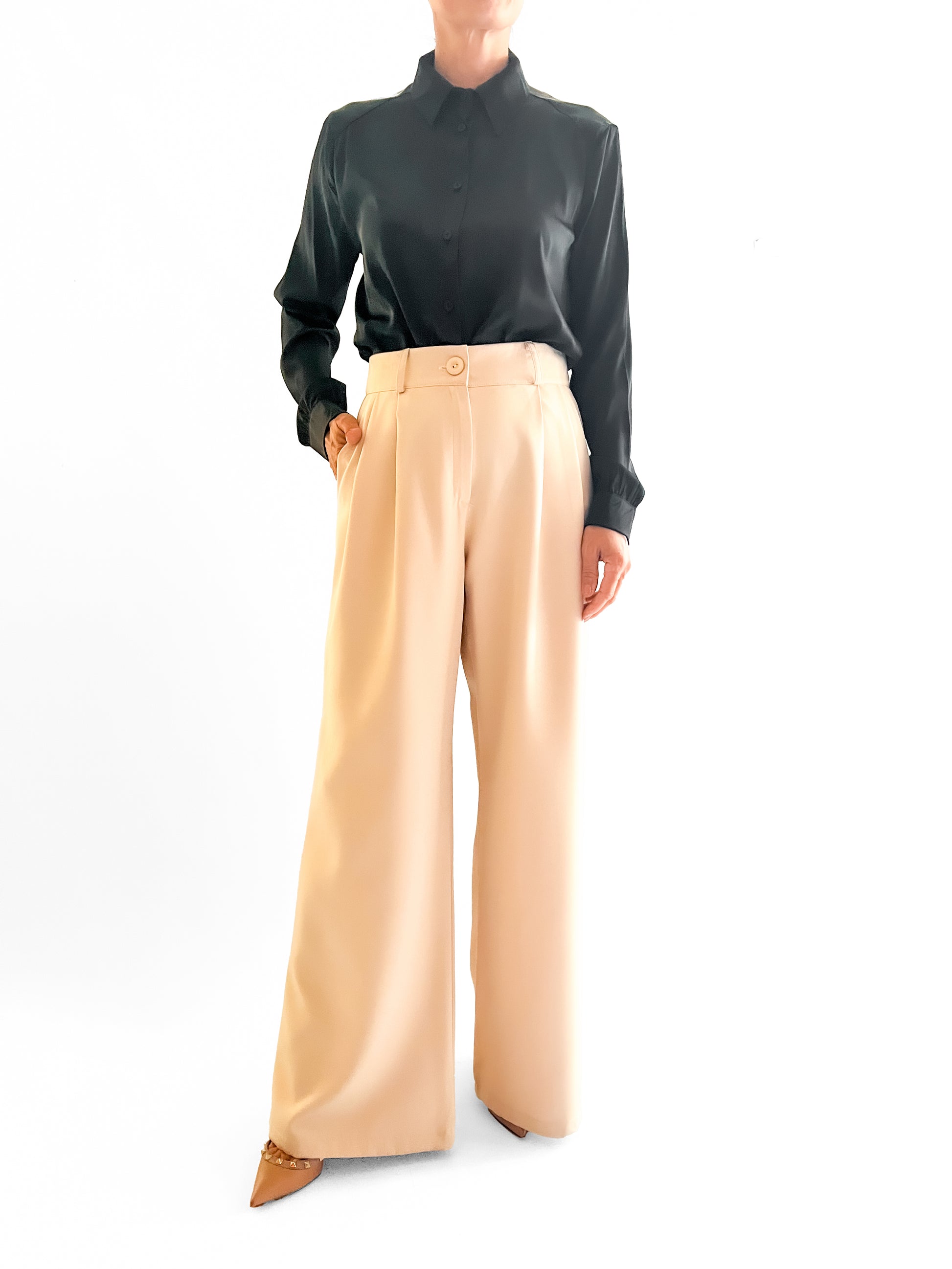 7947 Camisa Satin Seda Ronny Sale