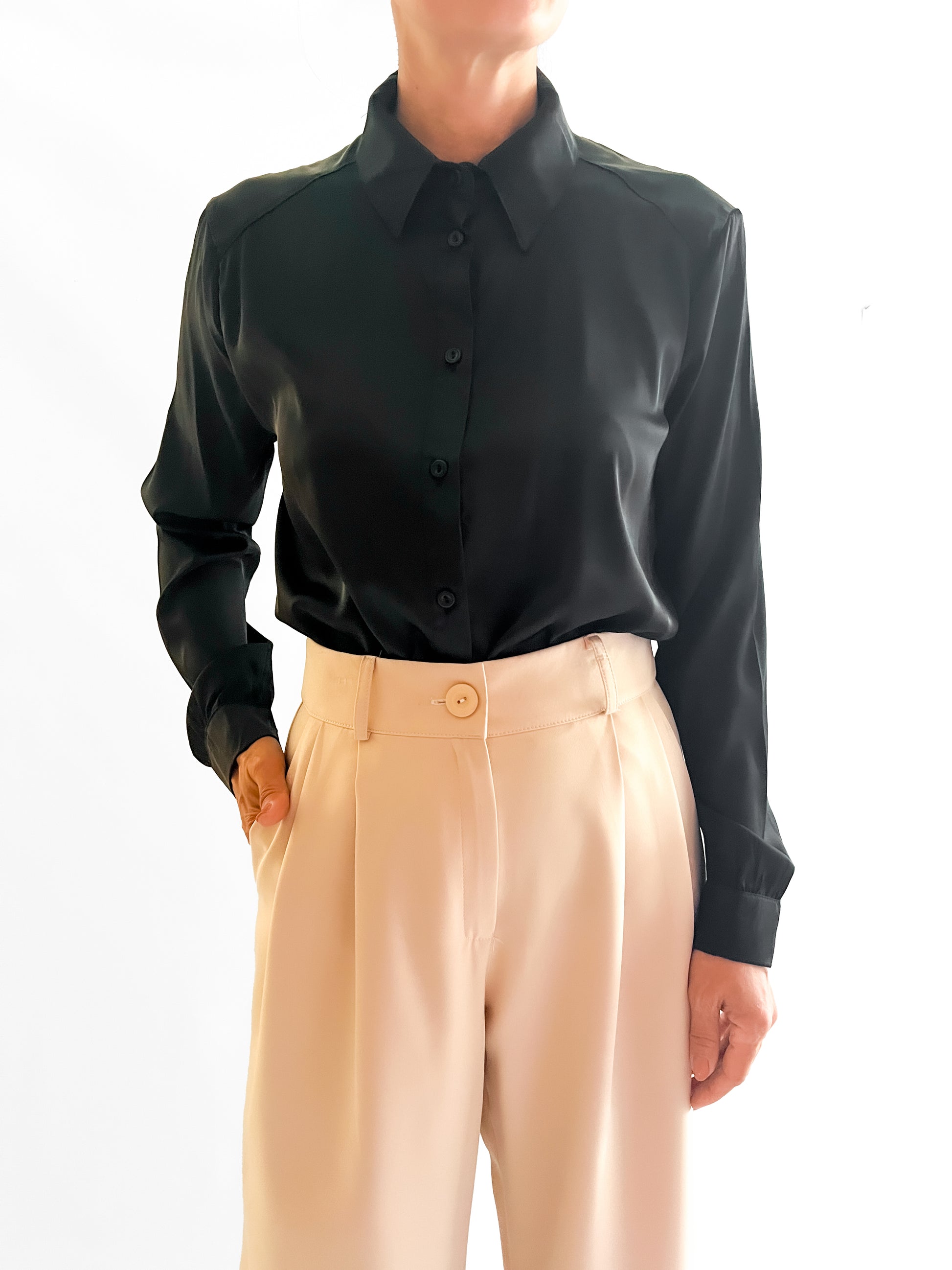 7947 Camisa Satin Seda Ronny Sale