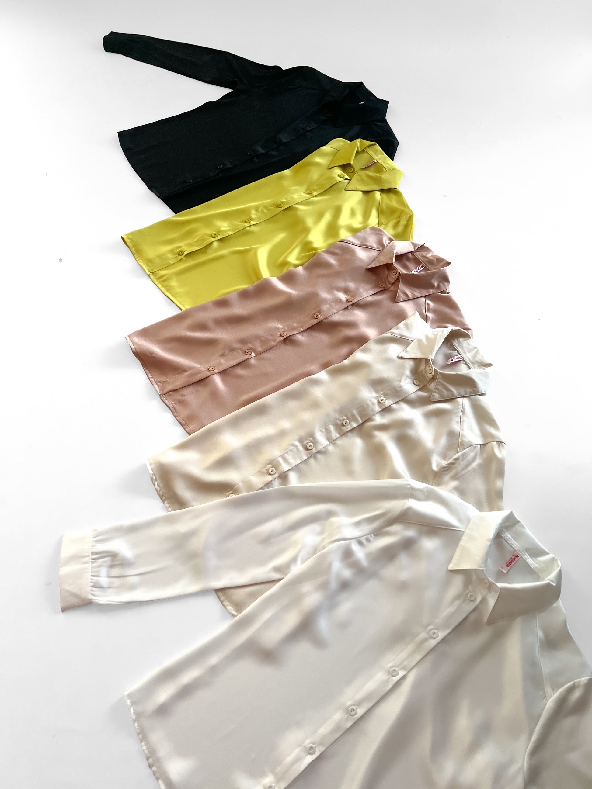 7947 Camisa Satin Seda Ronny Sale