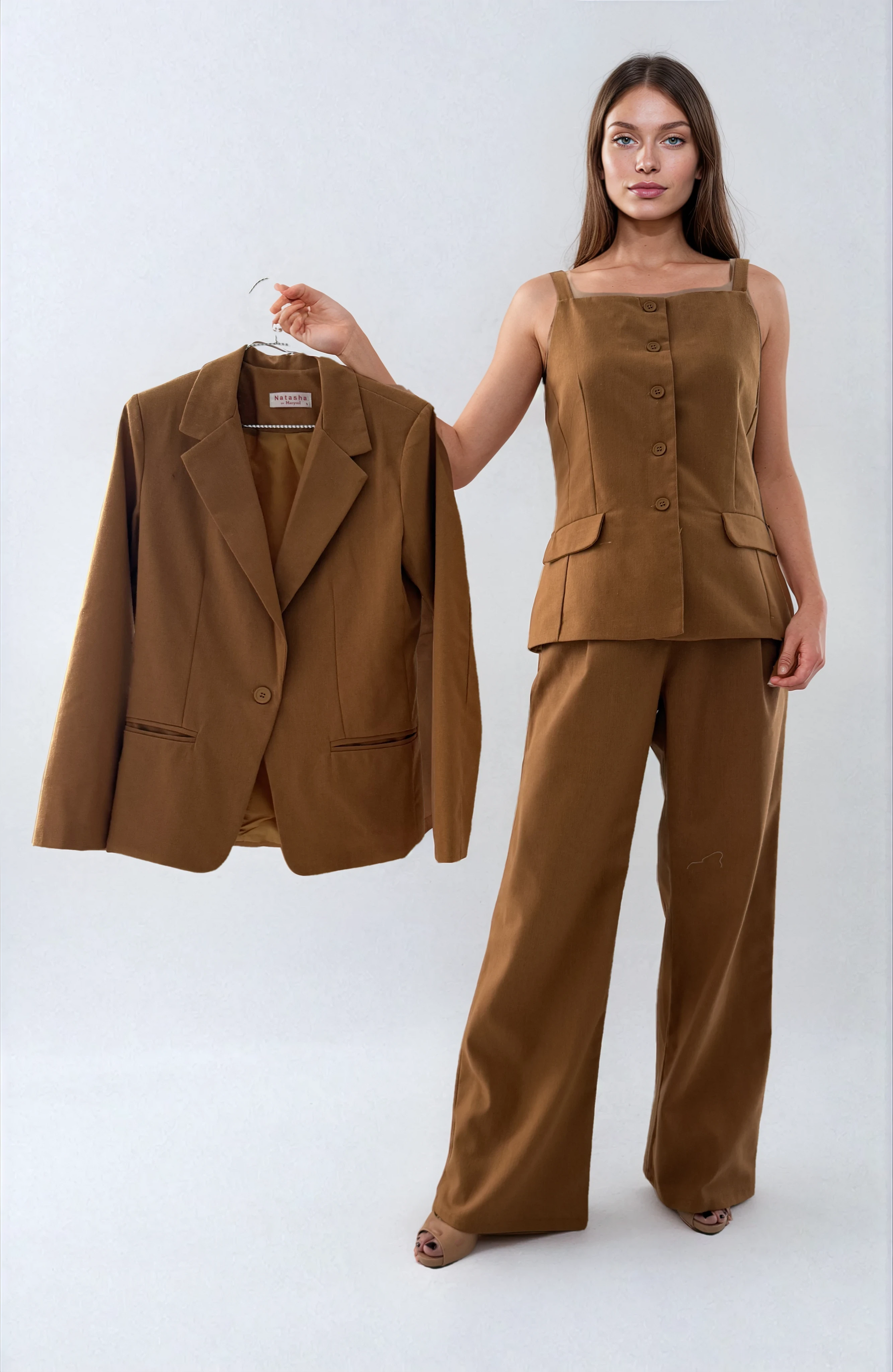 8119 Pantalón Eva Lino