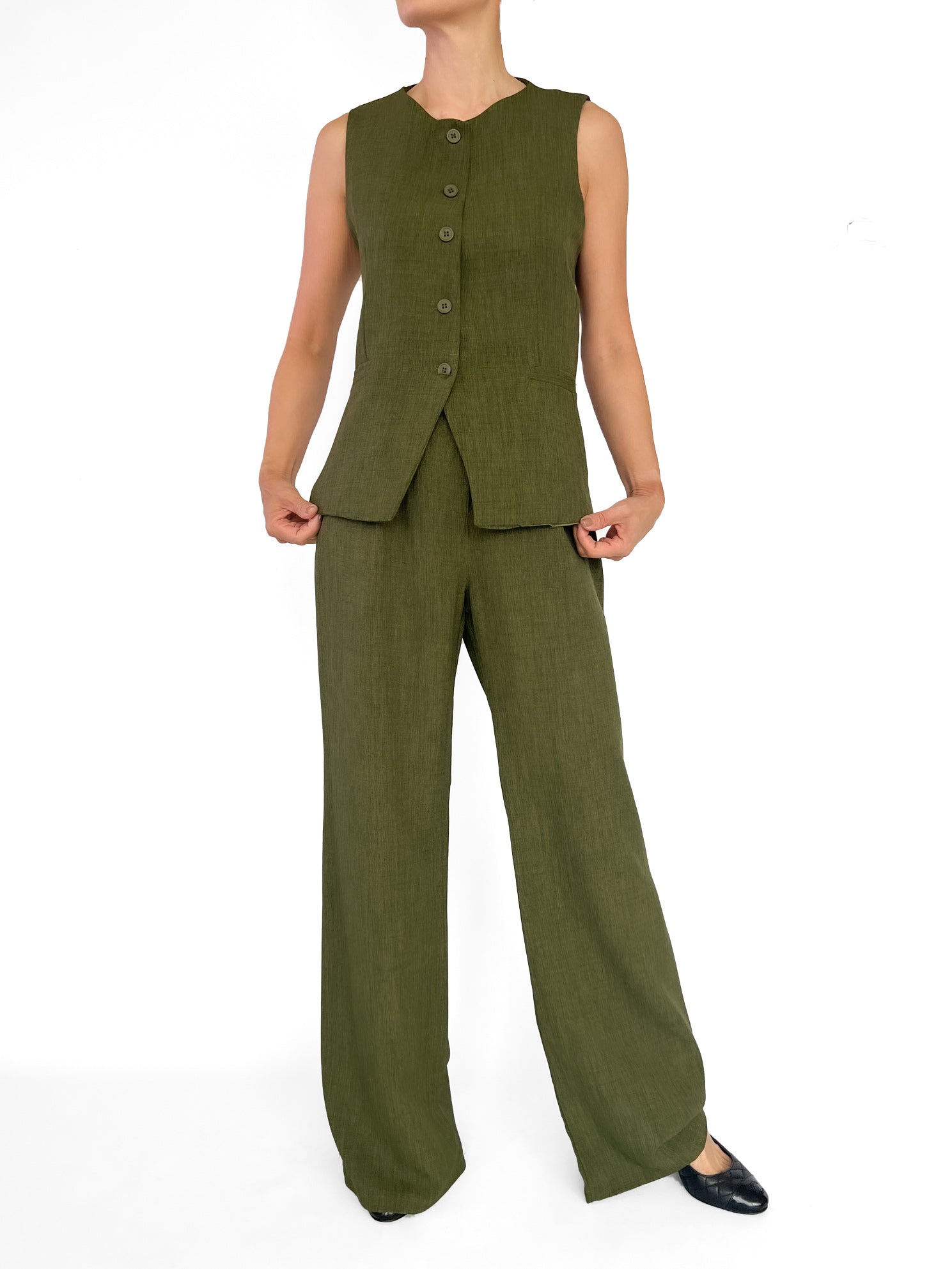 8854 Pantalon Agatha Lino
