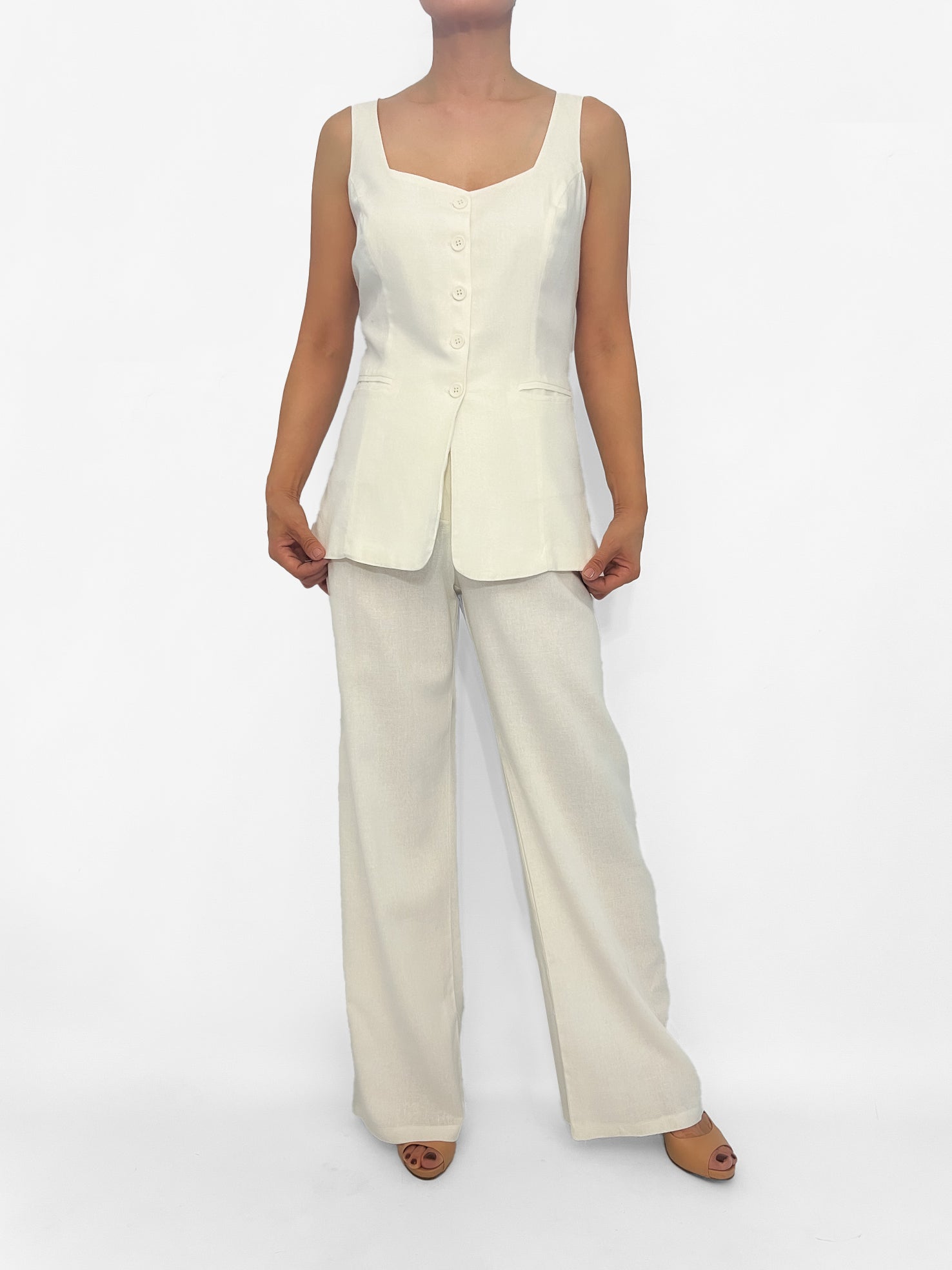8561 Pantalón Fatima Lino