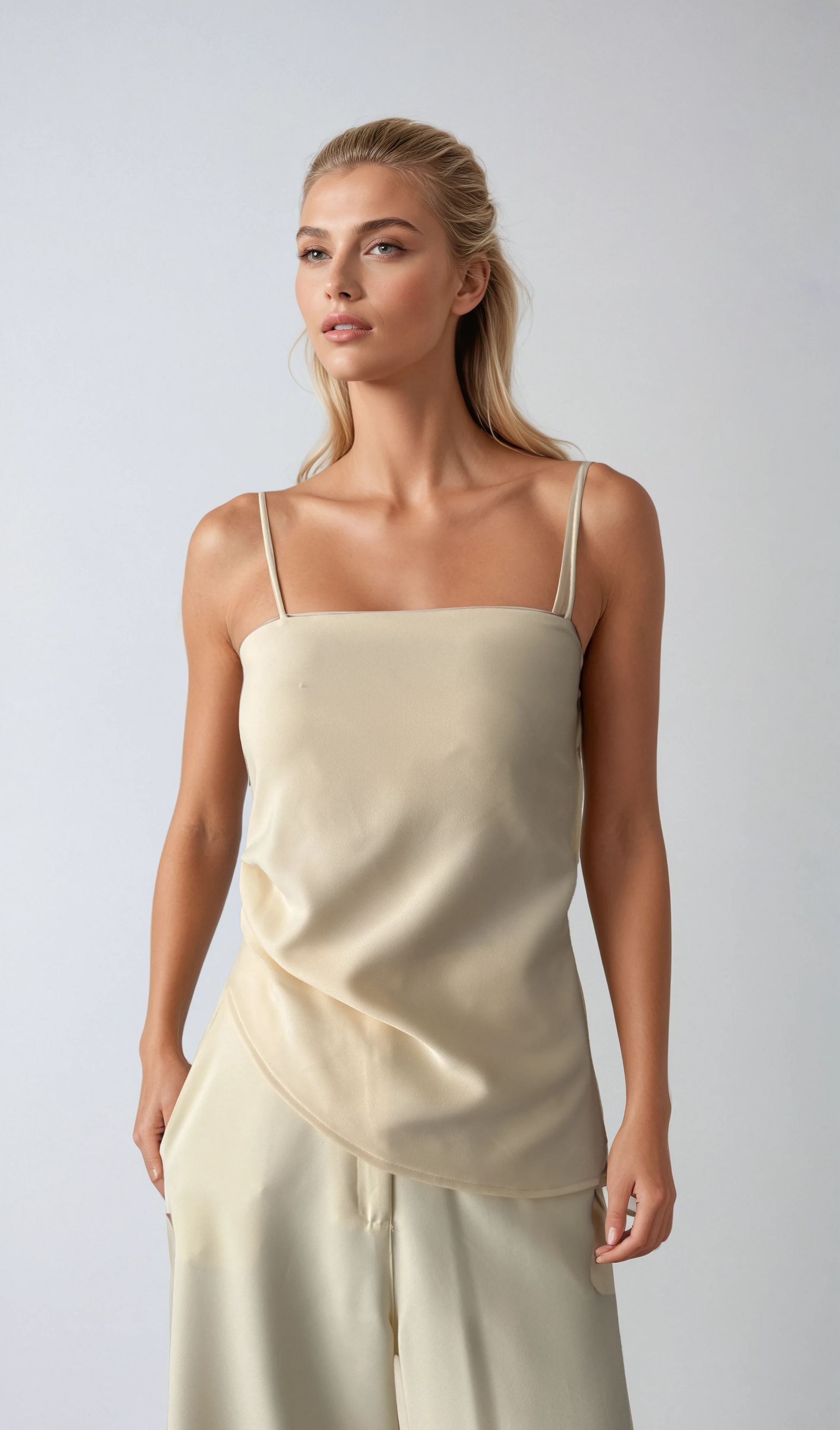 8912 Musculosa Strapless Miu