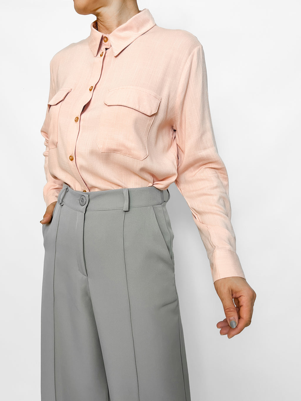 8149 Camisa Lino Aurora