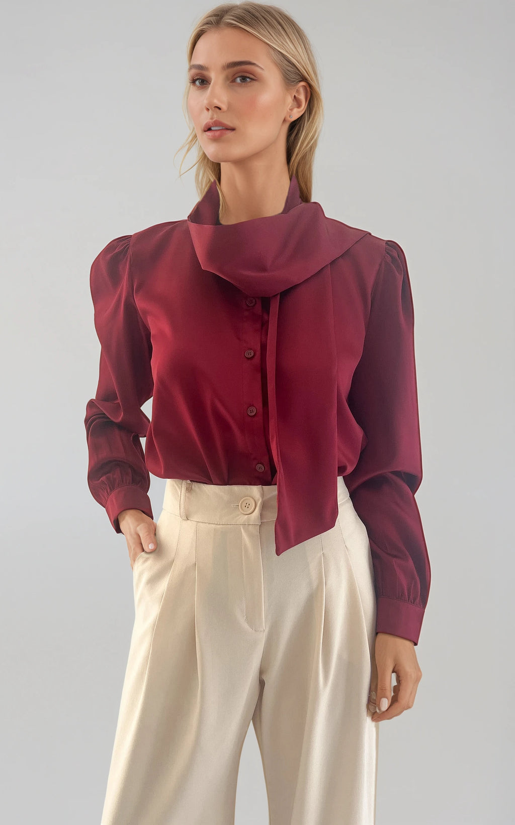 8720 Camisa Satin Paris