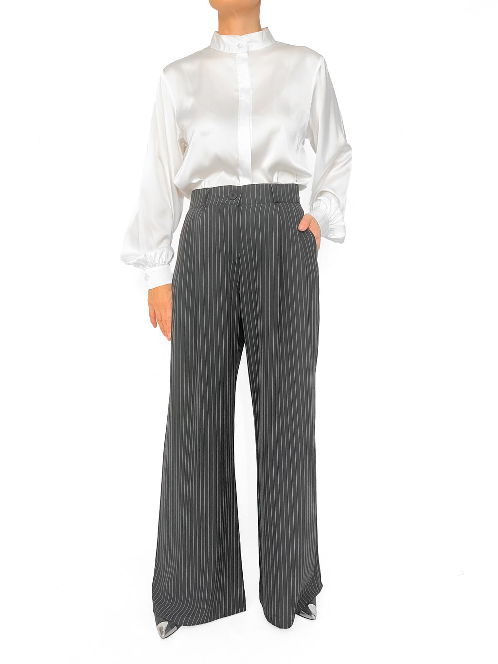 8115 Pantalón Diosa Rayado