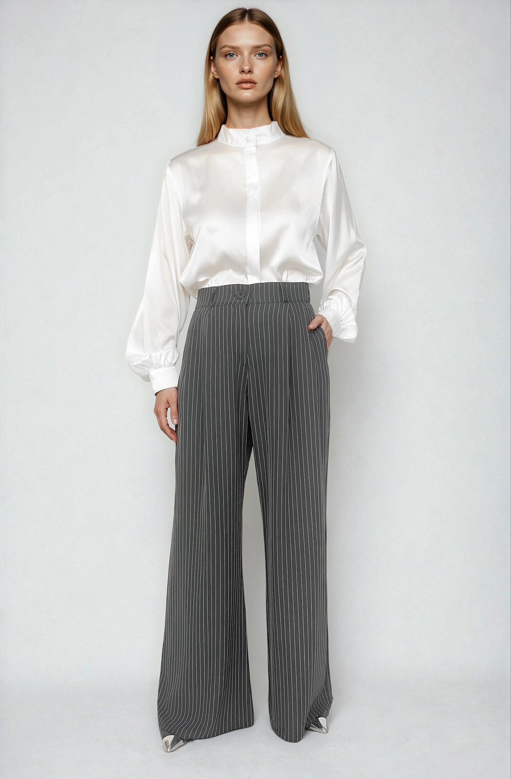 8115 Pantalón Diosa Rayado