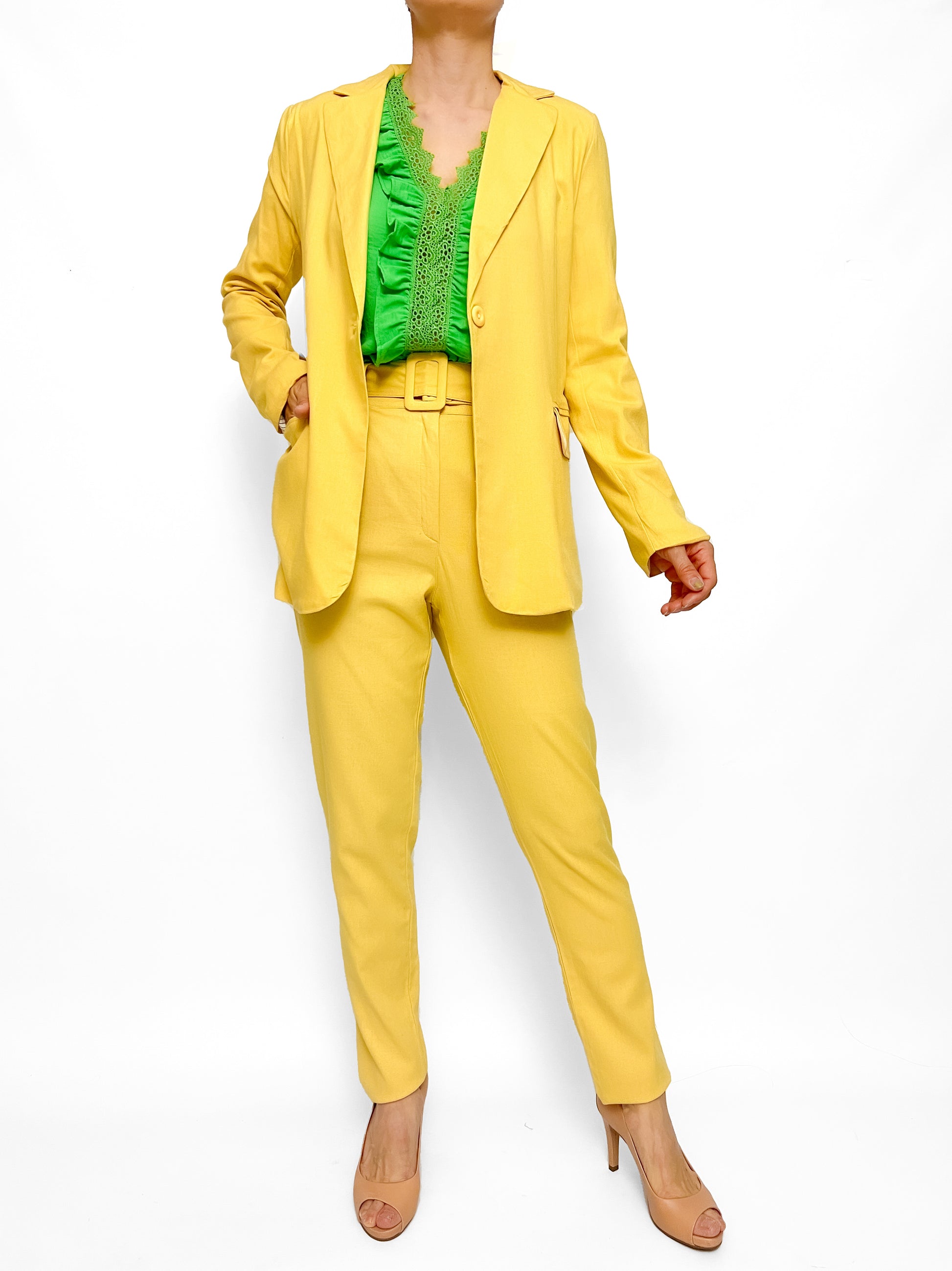 8114 Pantalón Afrodita Lino