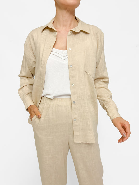 8128 Camisa Lino León