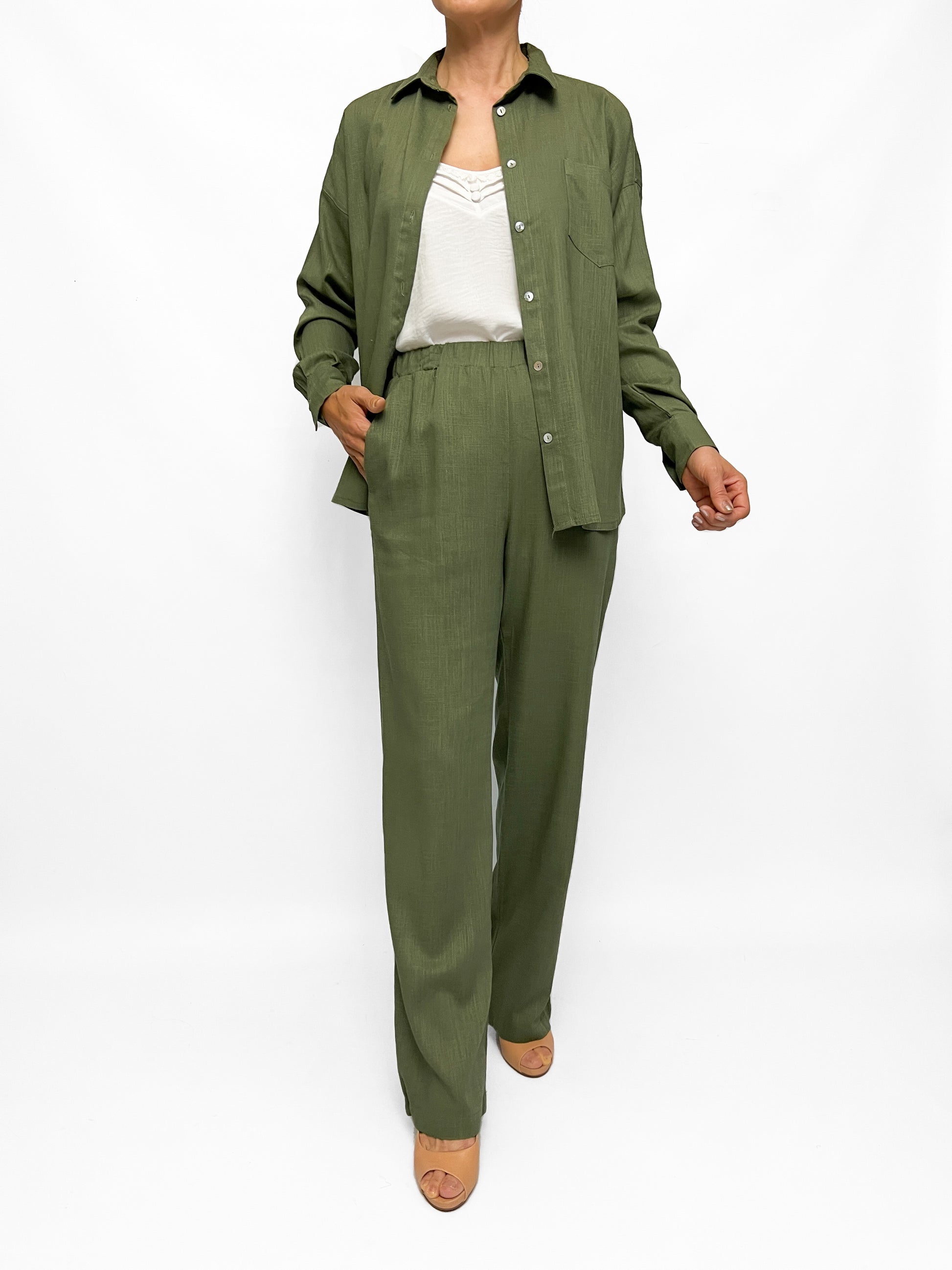 8128 Camisa Lino León