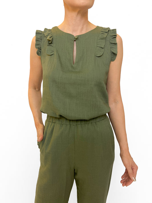8180 Blusa Revlon Lino