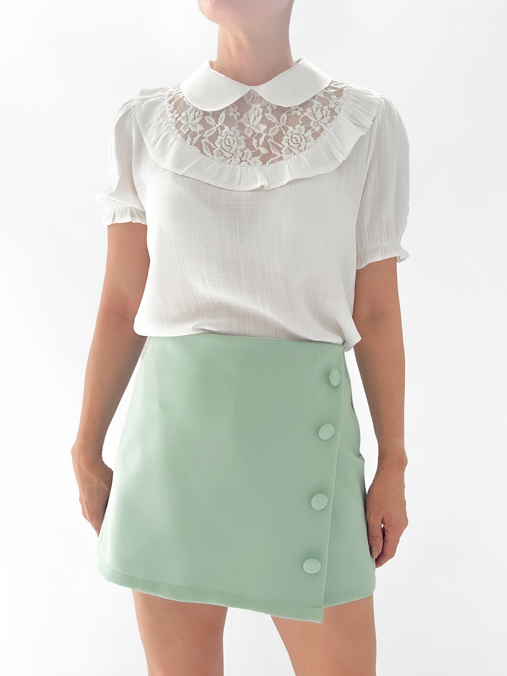 8131 Short Pollera Mela