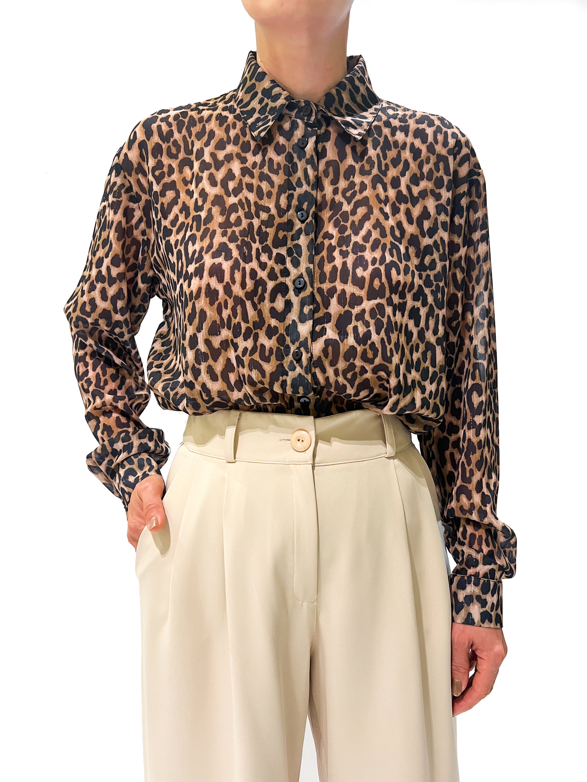 8555 Camisa Rey Leopardo