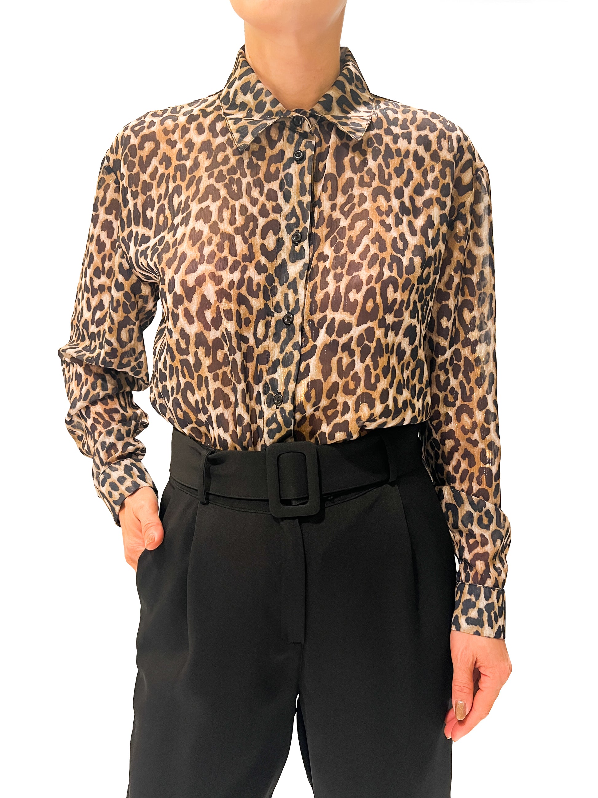 8555 Camisa Rey Leopardo