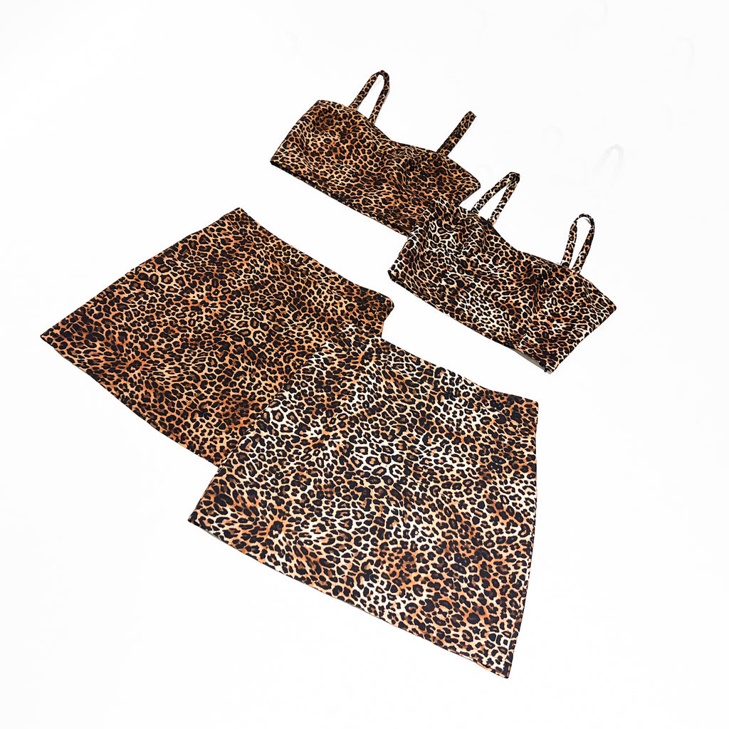 8575 Pollera Amazona Leopardo
