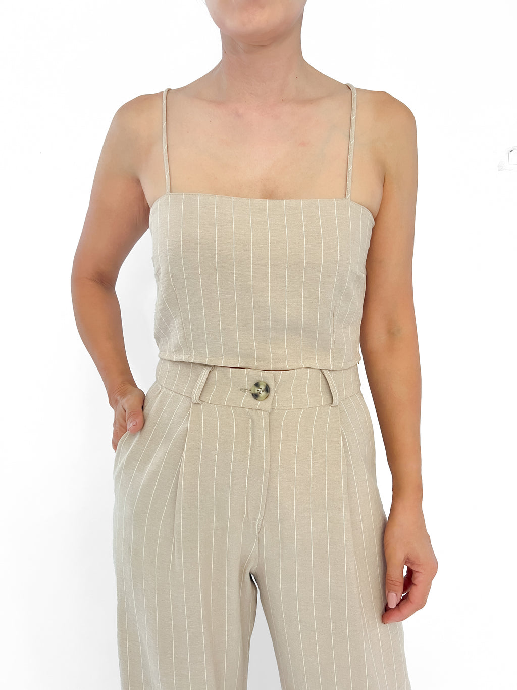 8650 Top Olga Lino Rayado