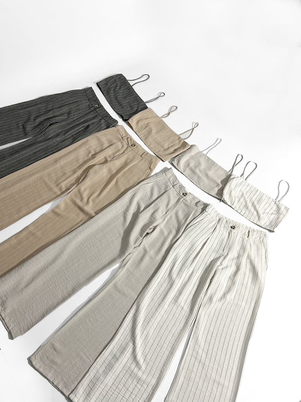 8666 Pantalón Porto Lino Rayado