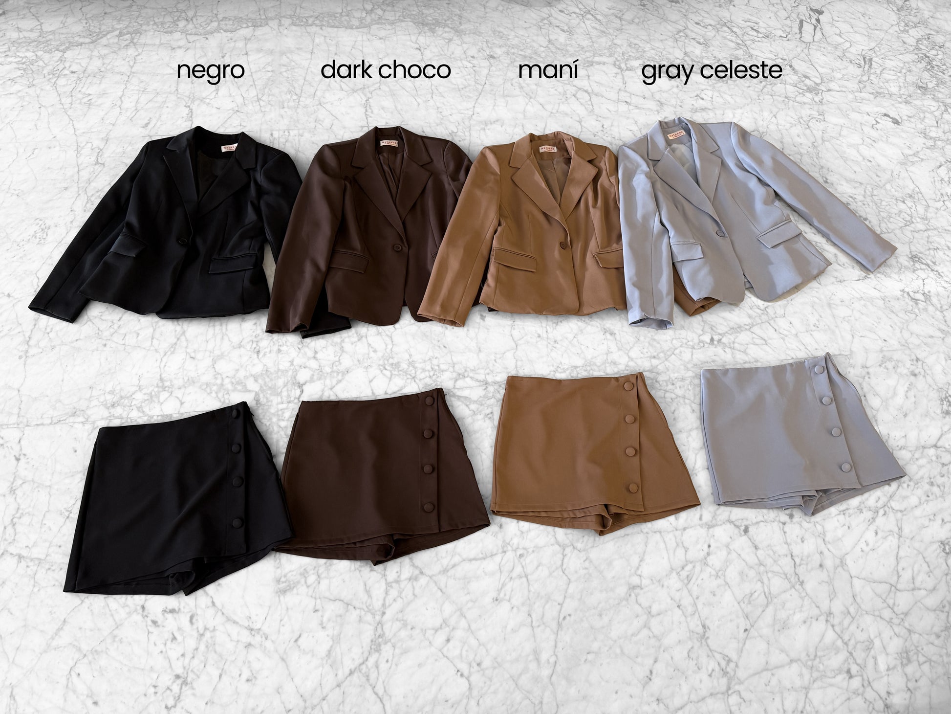 8131 Short Pollera Mela