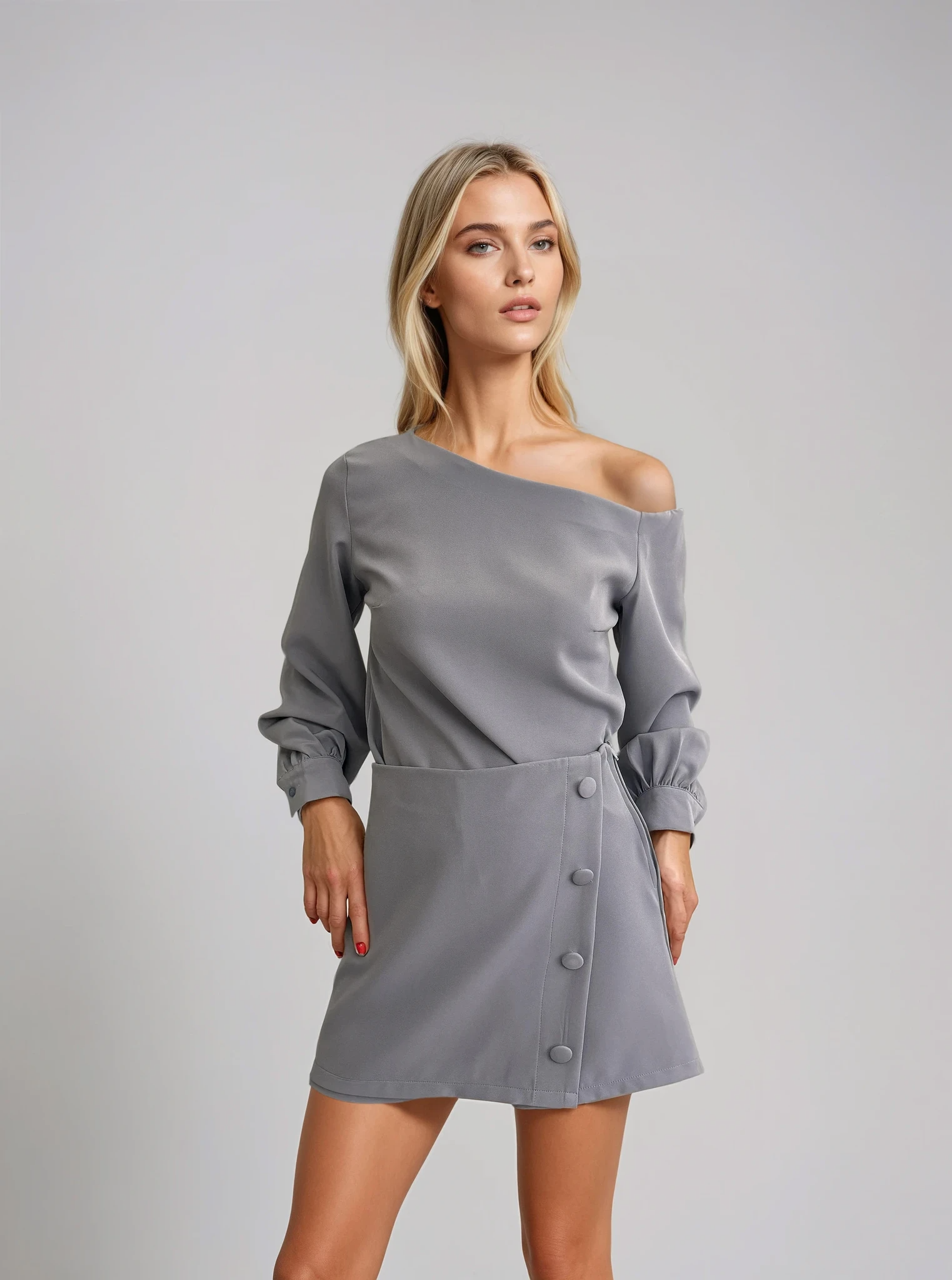 8131 Short Pollera Mela