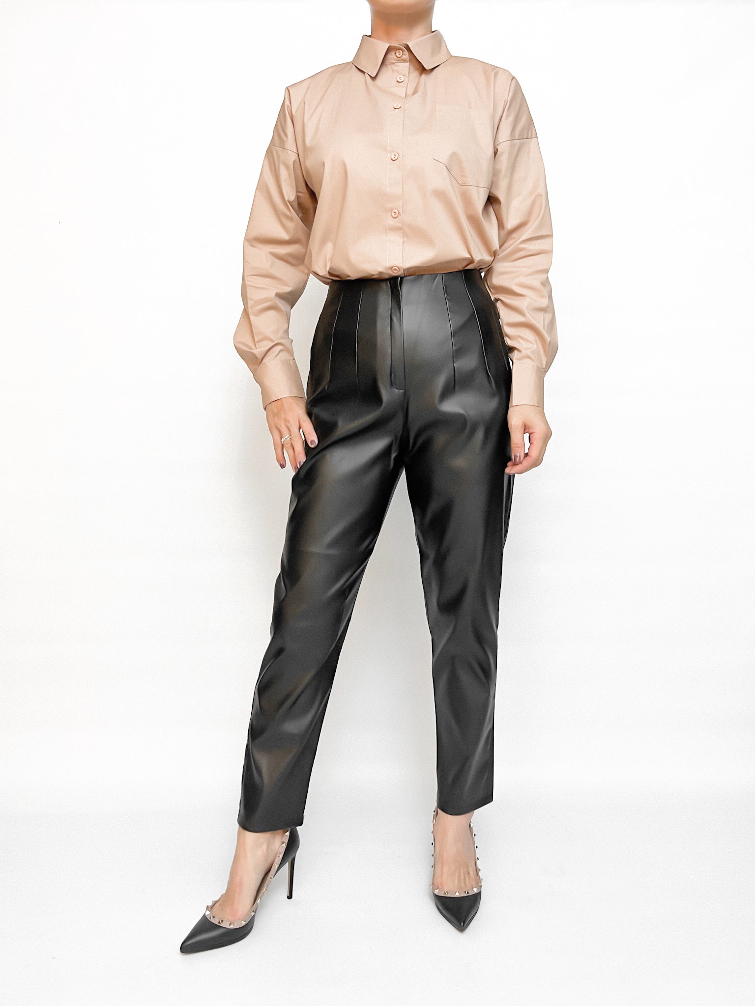 7988 Pantalón Mercuri Cuero