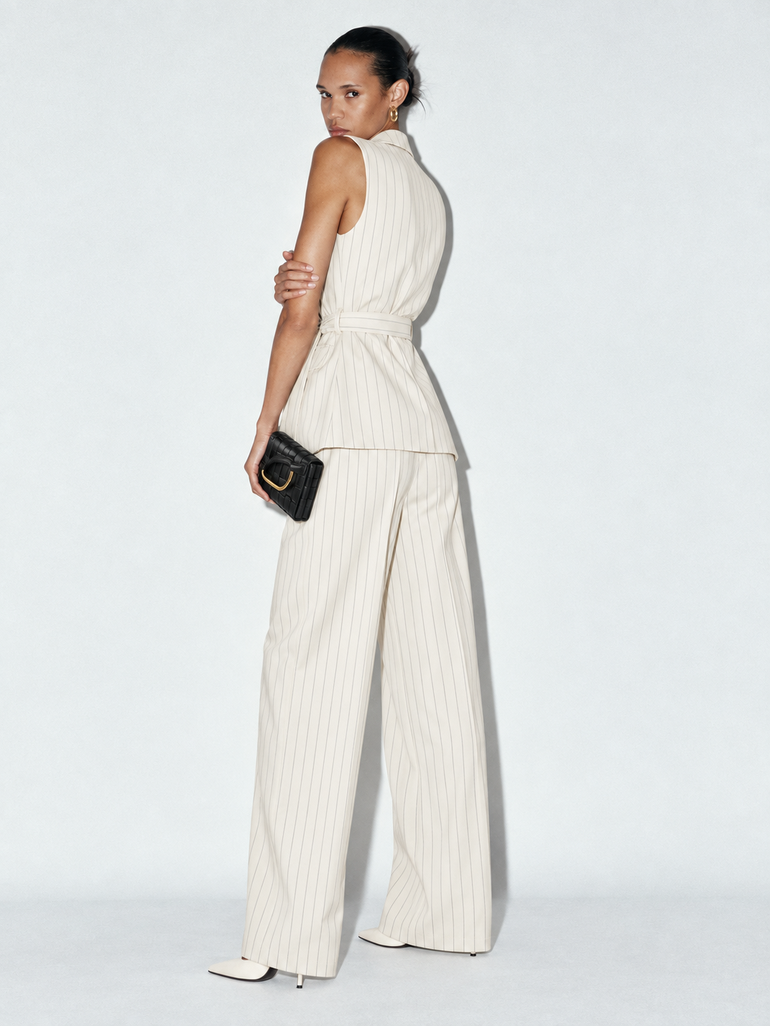 8115 Pantalón Diosa Rayado