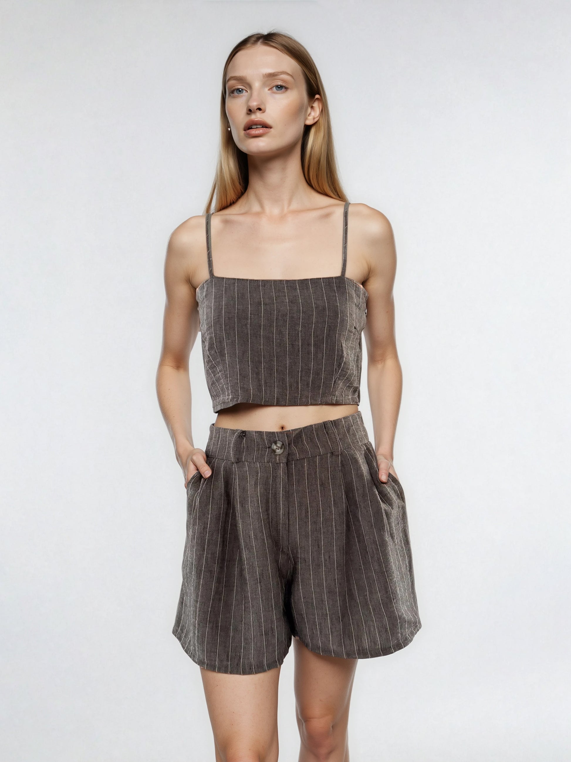 8650 Top Olga Lino Rayado