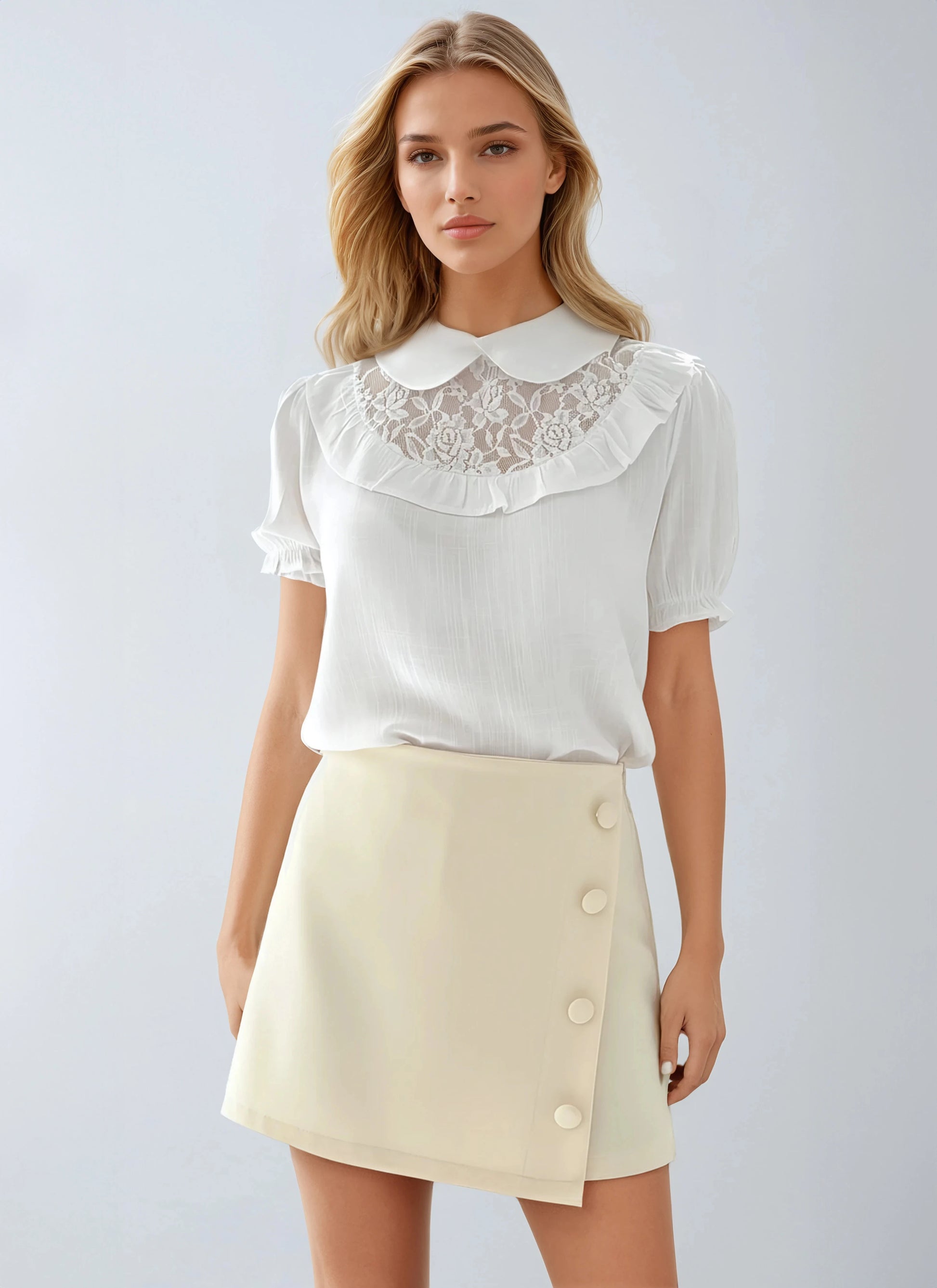 8131 Short Pollera Mela