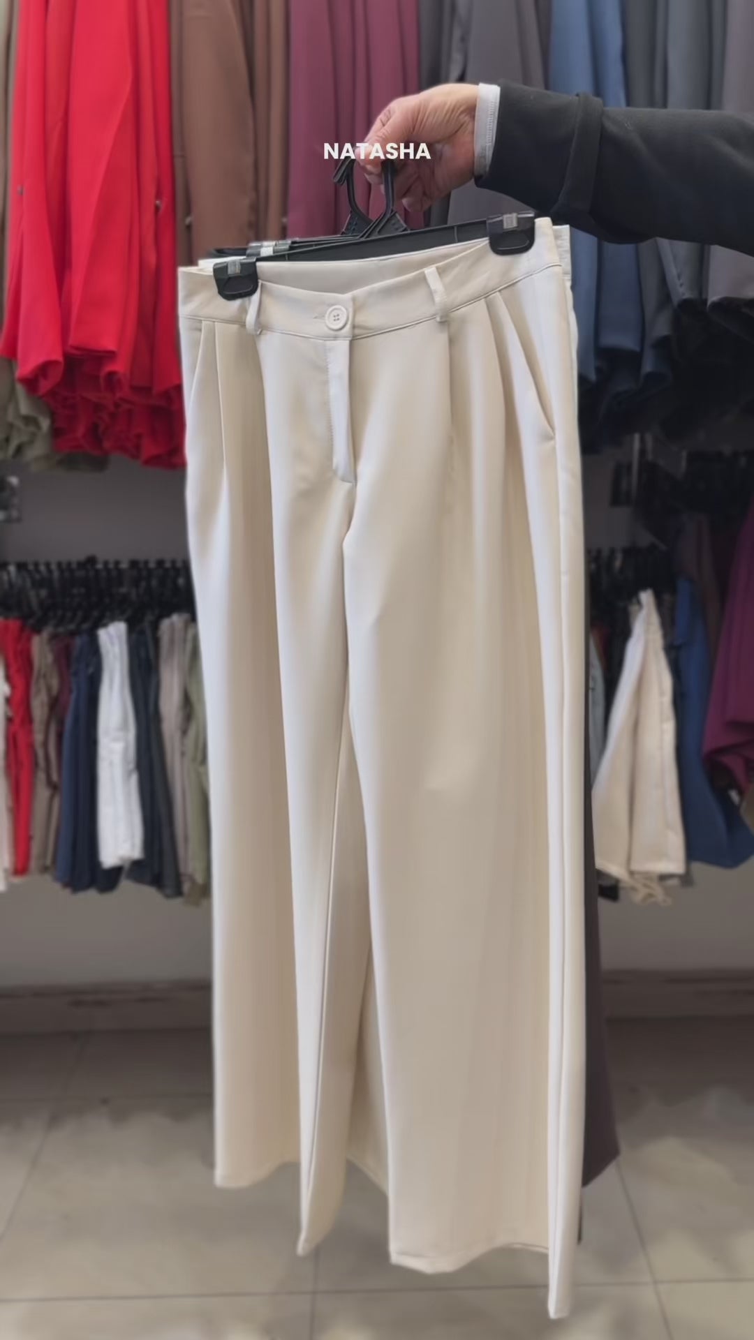 9236 Pantalón Diosa Tiro Bajo