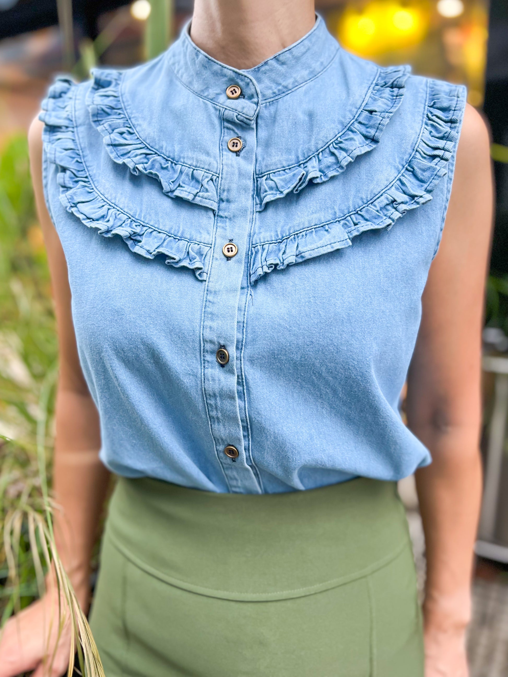7474 Camisa Eiffel Denim