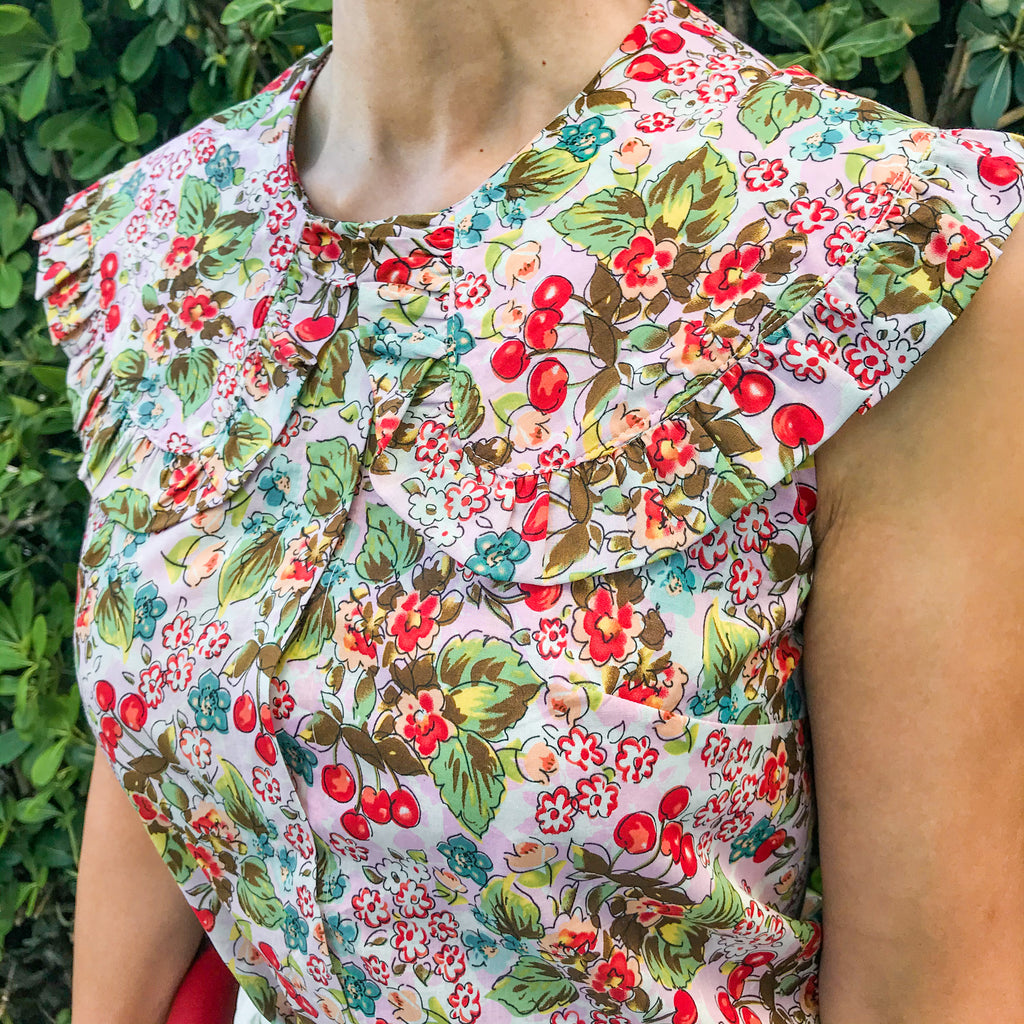 6776 Camisa Tiffany Flor